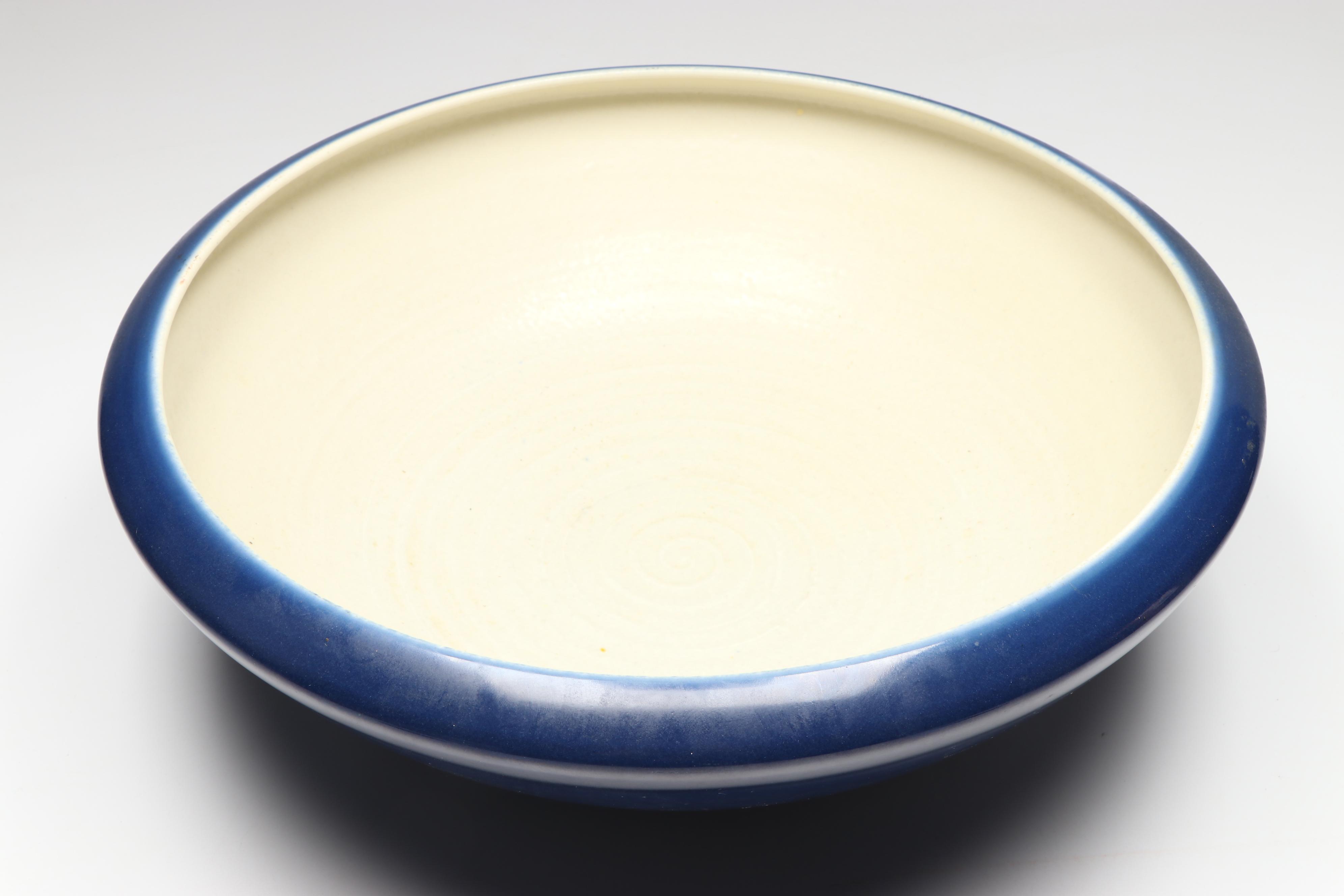 Rookwood Pottery Blue Console Bowl, 1921