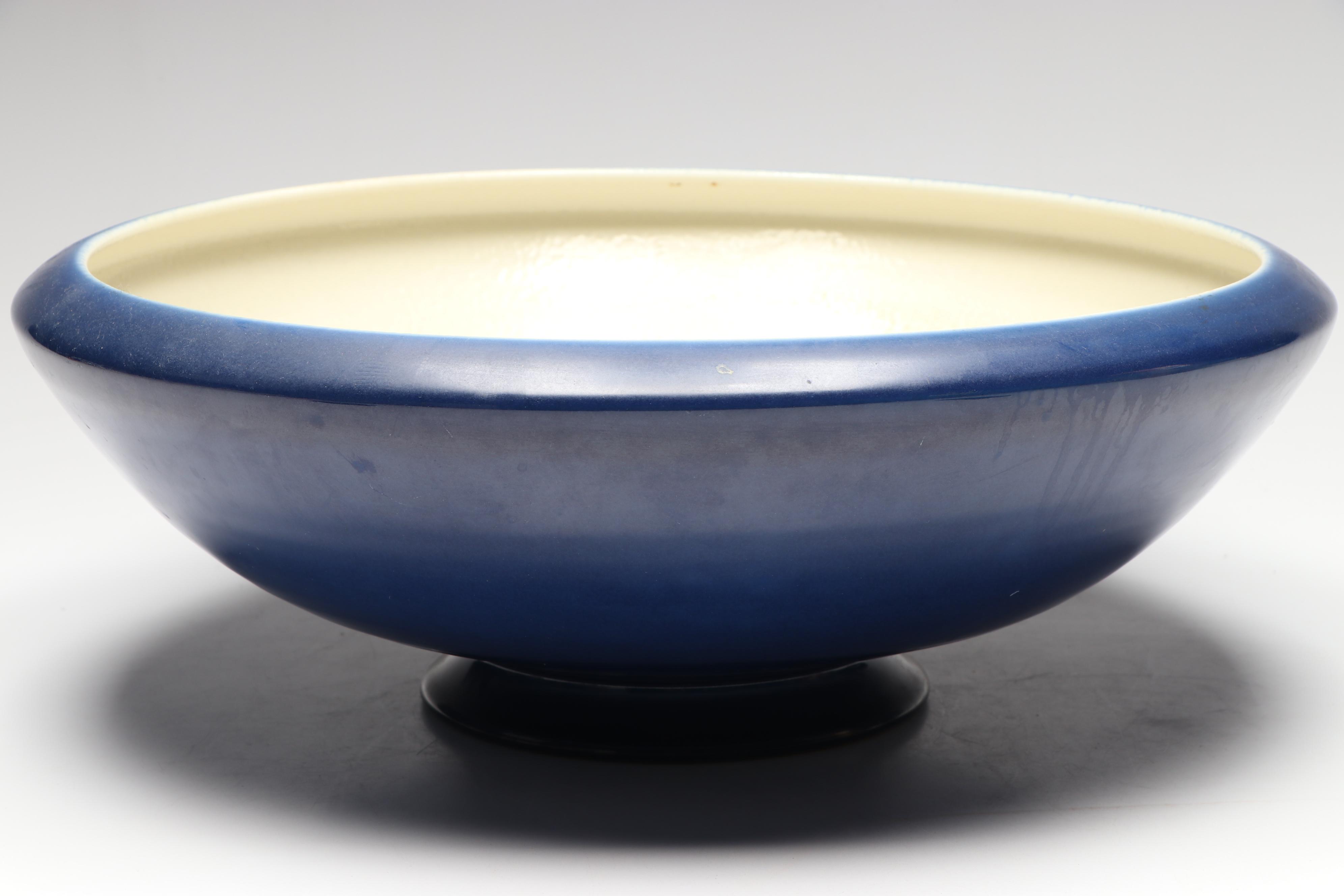 Rookwood Pottery Blue Console Bowl, 1921