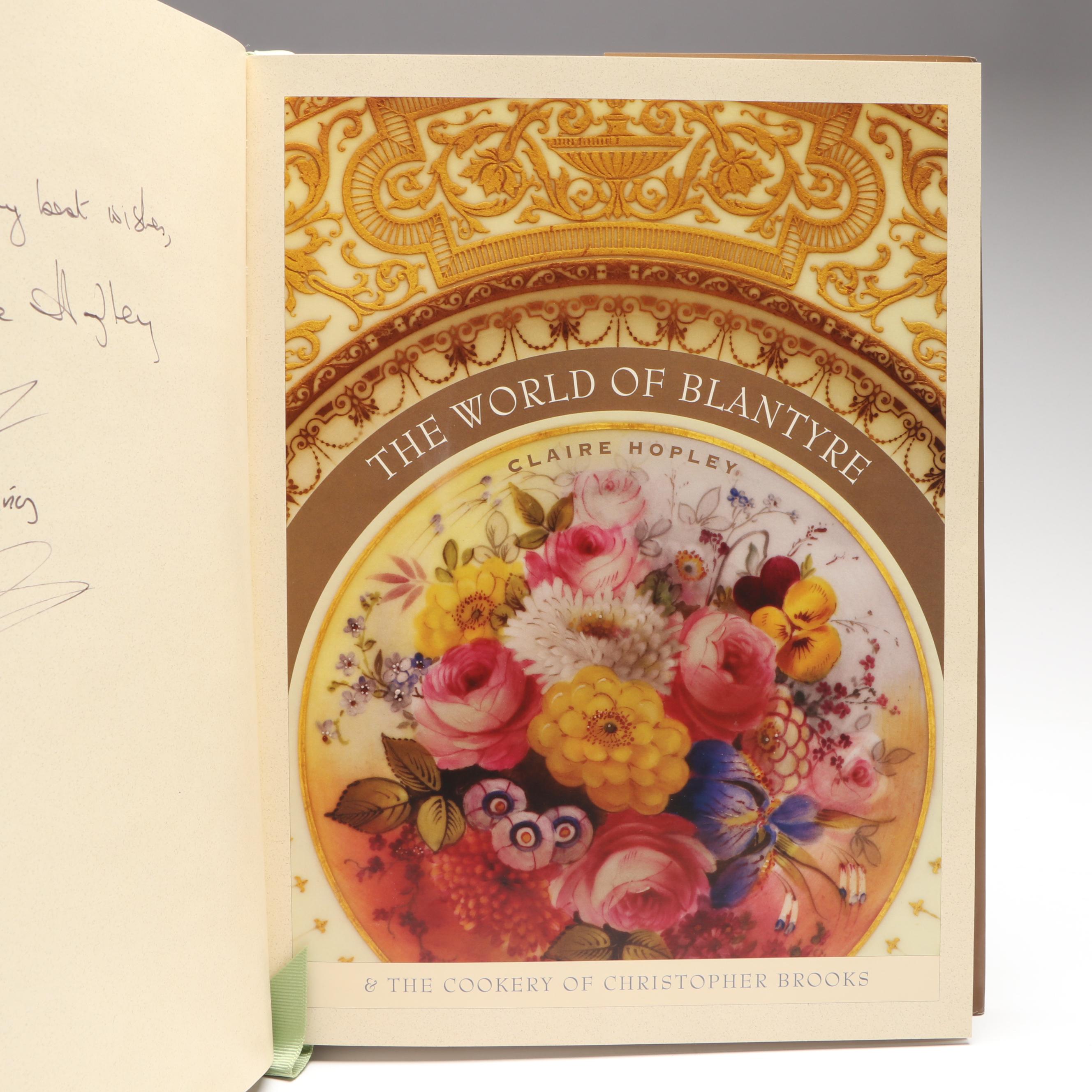 "The World of Blantyre" by Claire Hopley with More Cookbooks