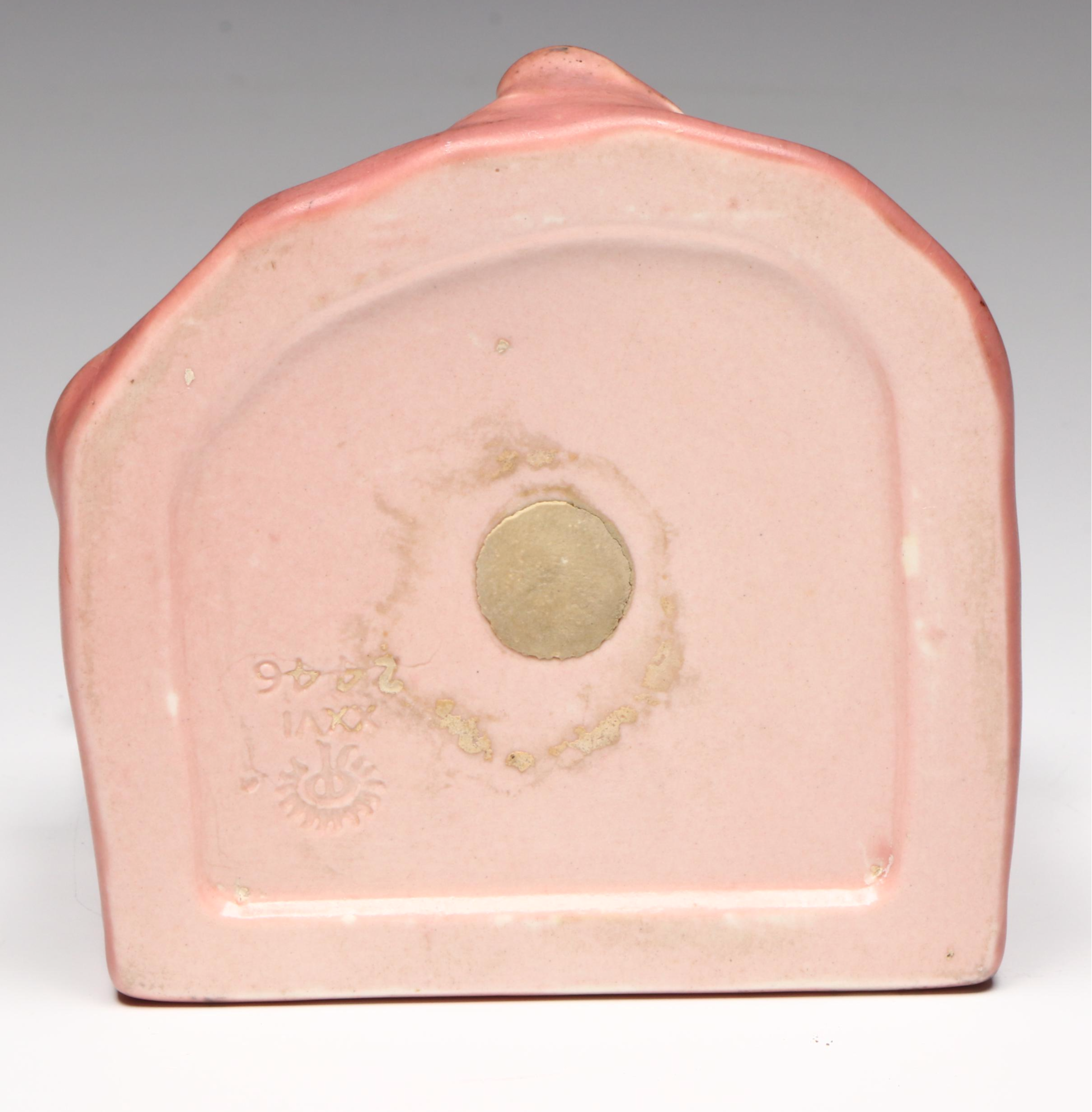 Rookwood Pottery Girl on Bench Bookend, 1926