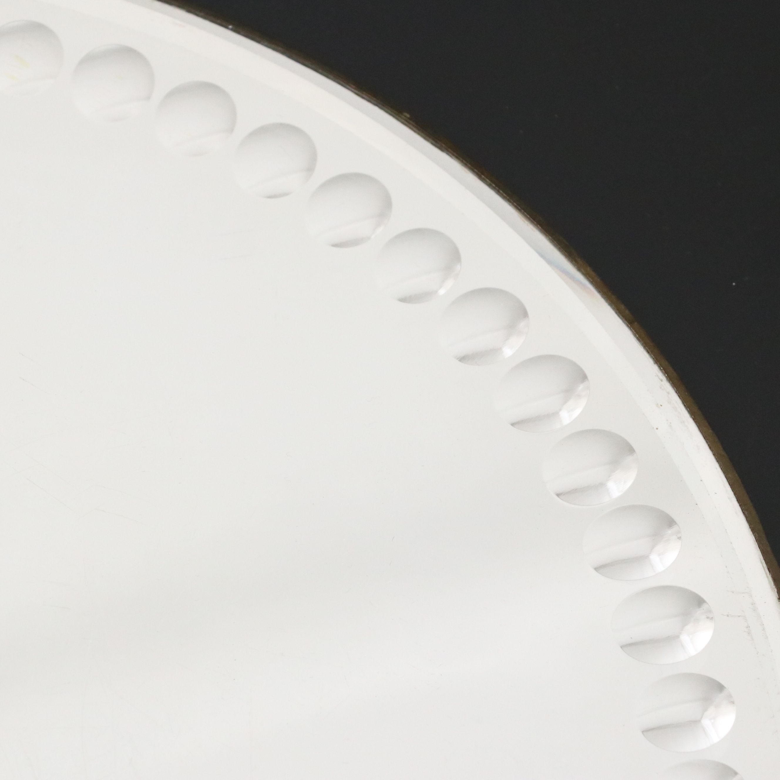 Two's Company Patterned Round Wall Mirrors