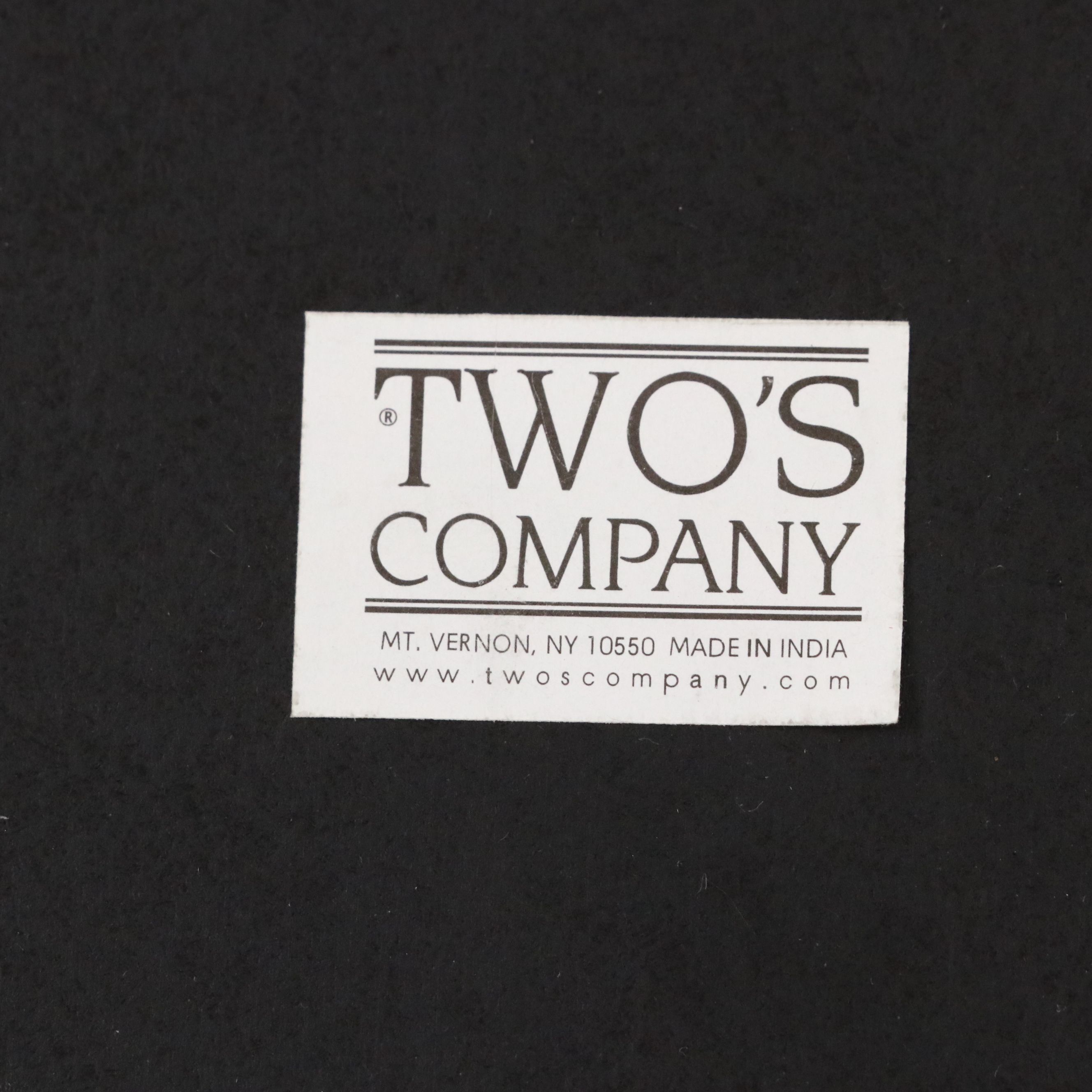 Two's Company Patterned Round Wall Mirrors