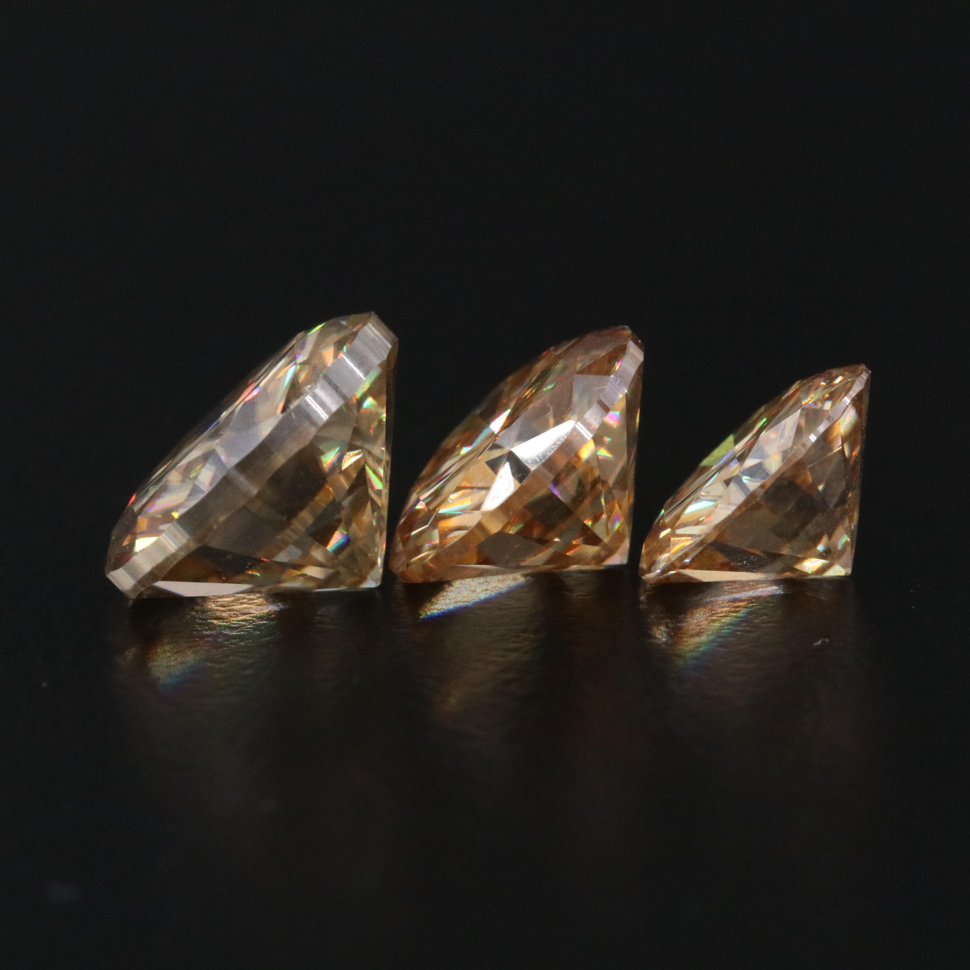 Loose 11.43 CTW Moissanite Lot