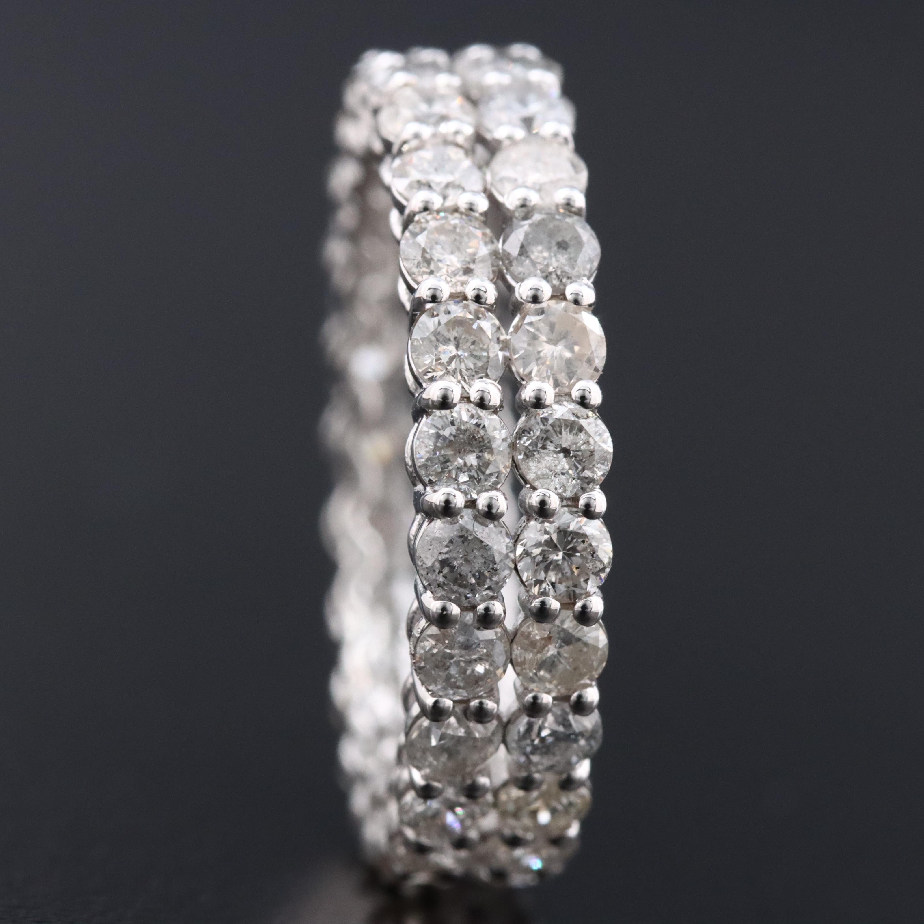 14K 3.05 CTW Diamond Eternity Band