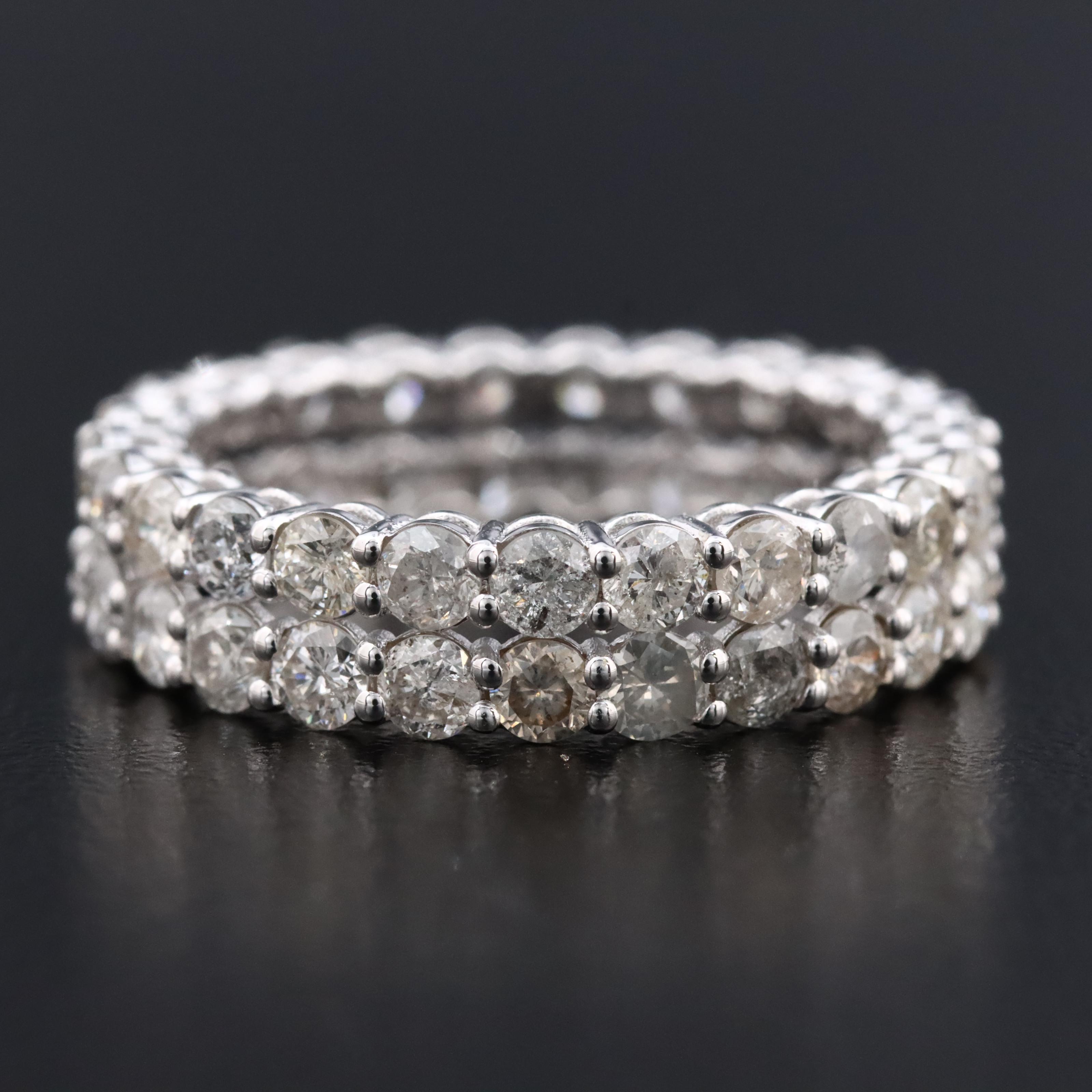 14K 3.05 CTW Diamond Eternity Band