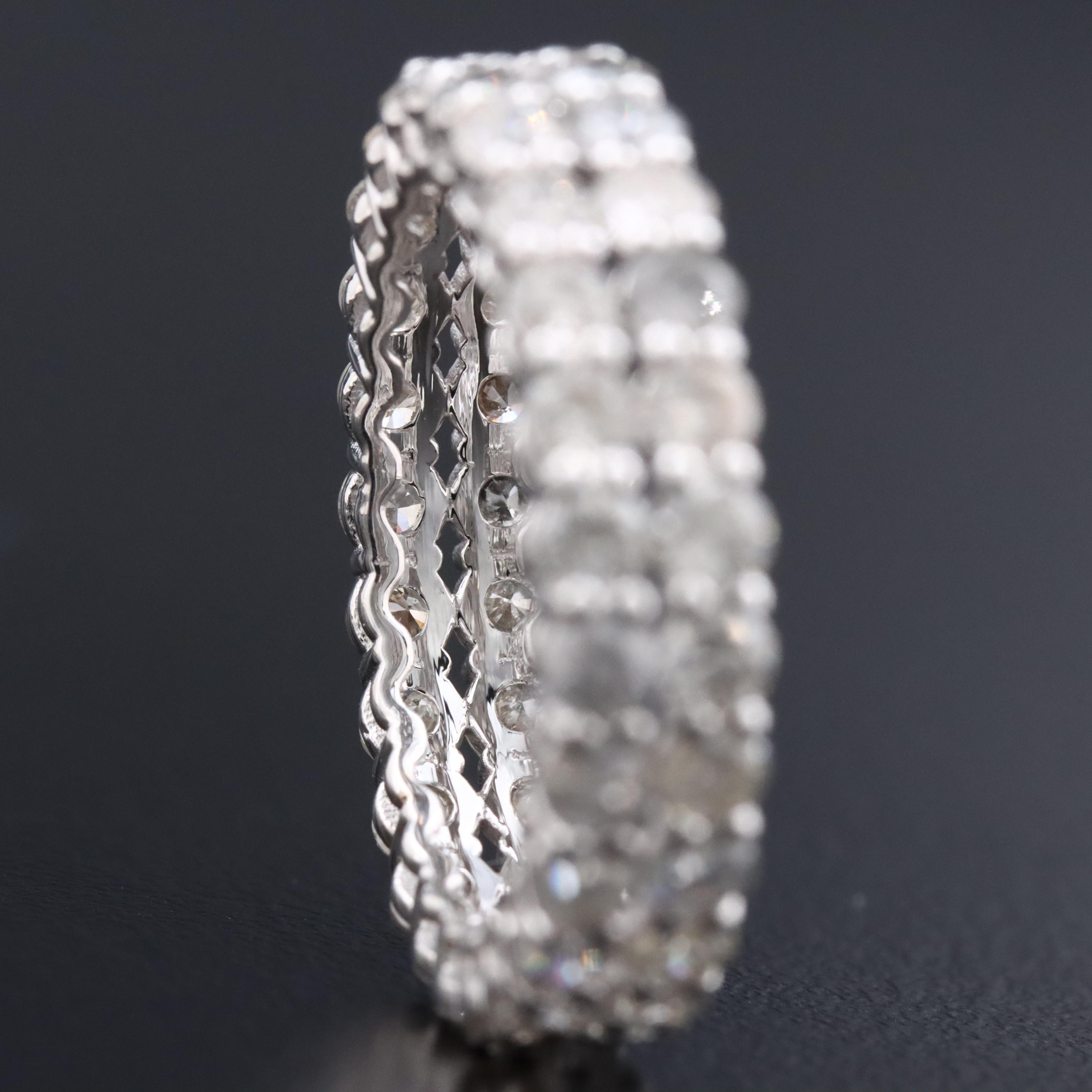 14K 3.05 CTW Diamond Eternity Band