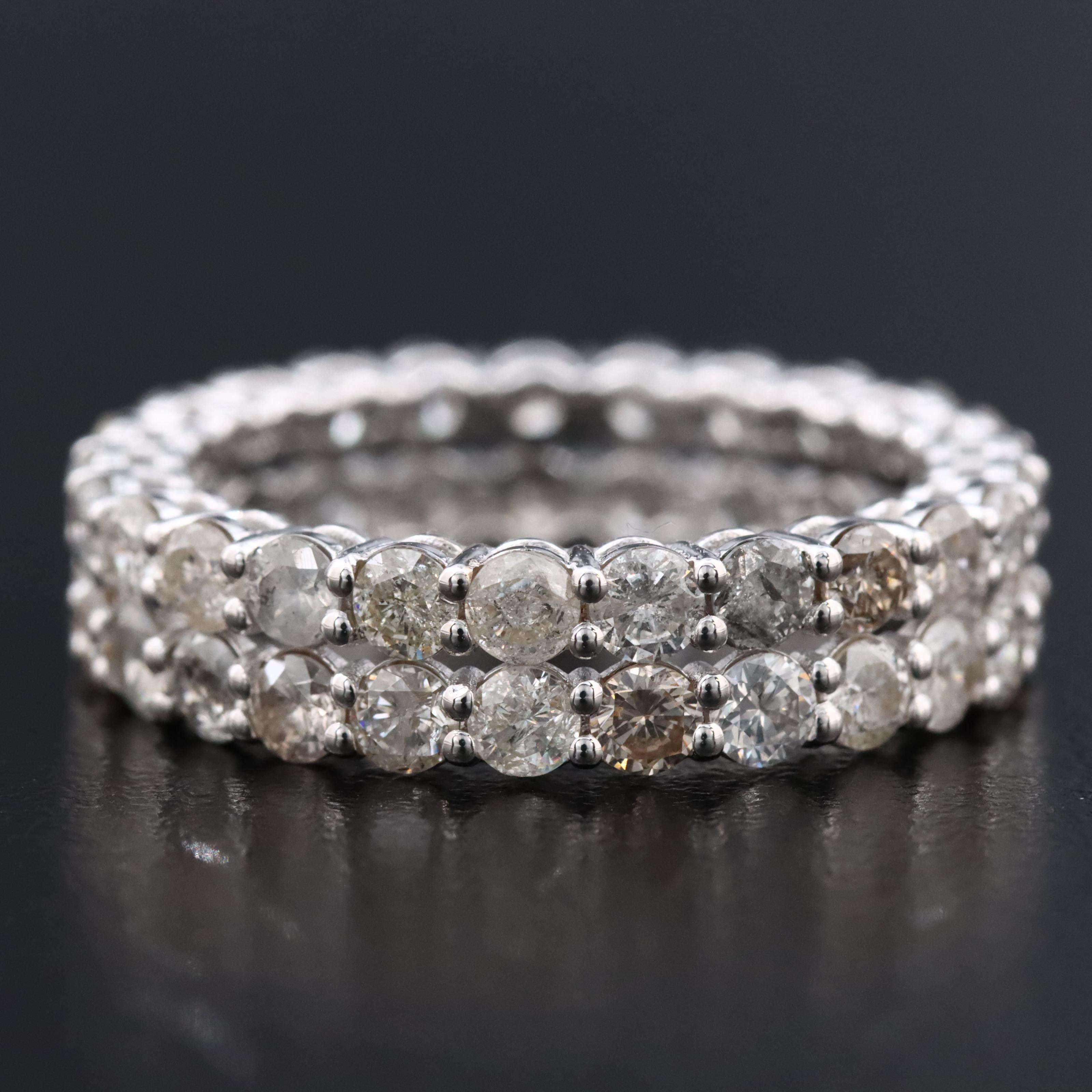 14K 3.05 CTW Diamond Eternity Band