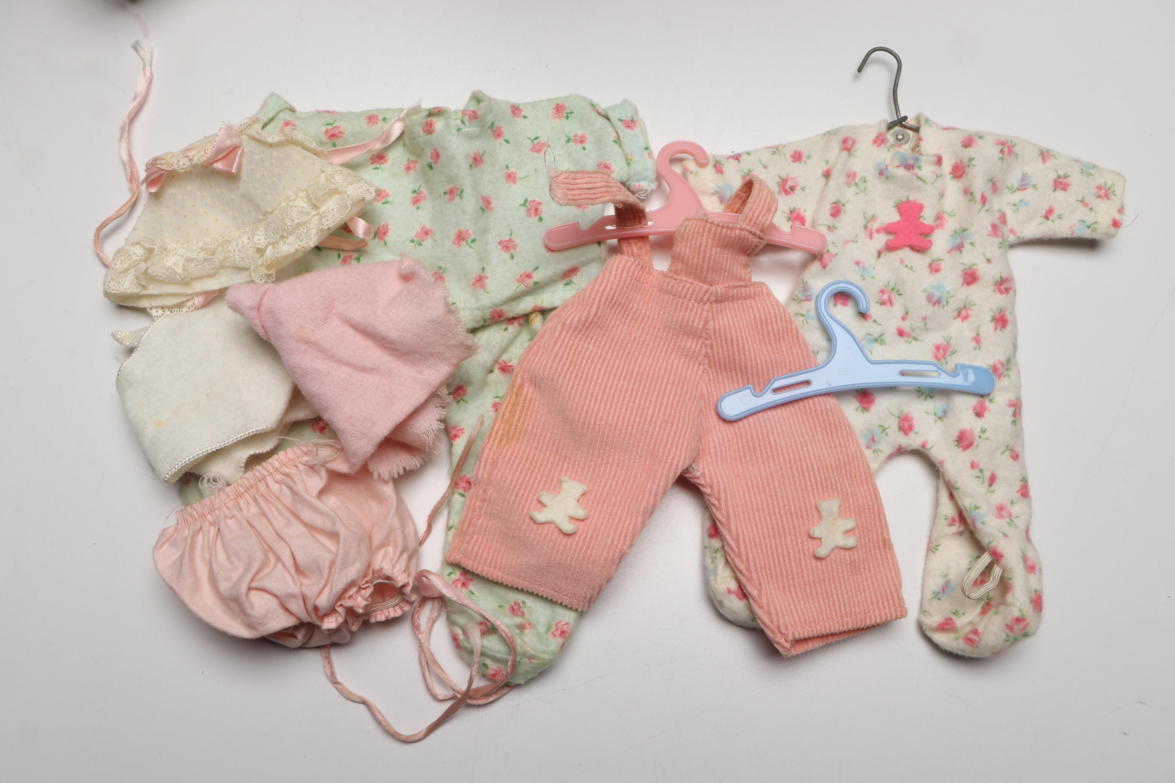 Vogue Dolls "Drink and Wet" Baby Doll with Storage Cases, Mid-20th Century