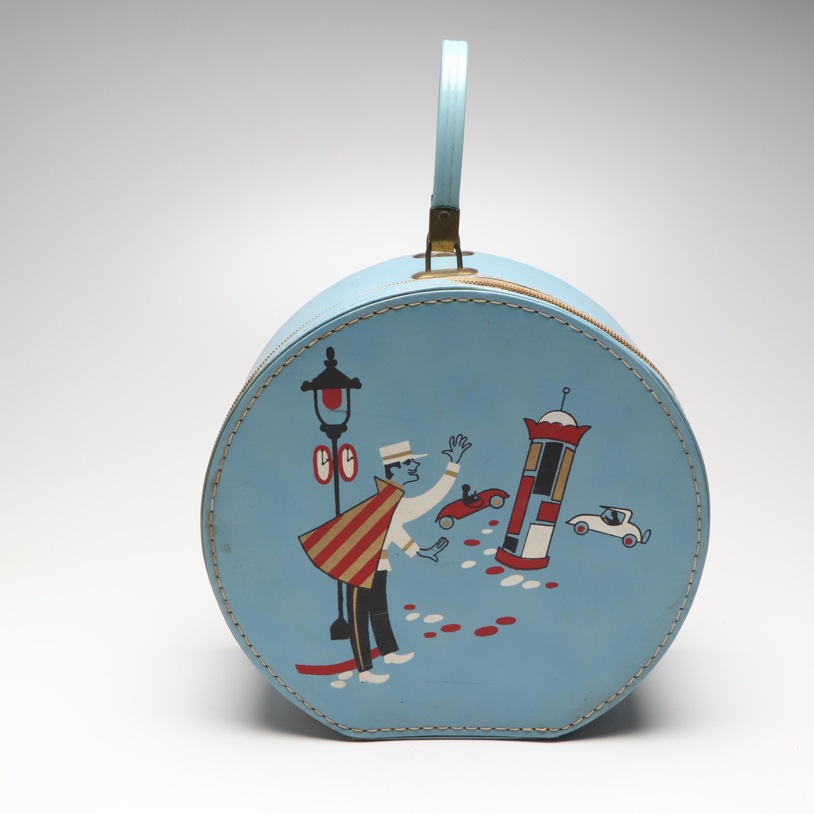 Vogue Dolls "Drink and Wet" Baby Doll with Storage Cases, Mid-20th Century