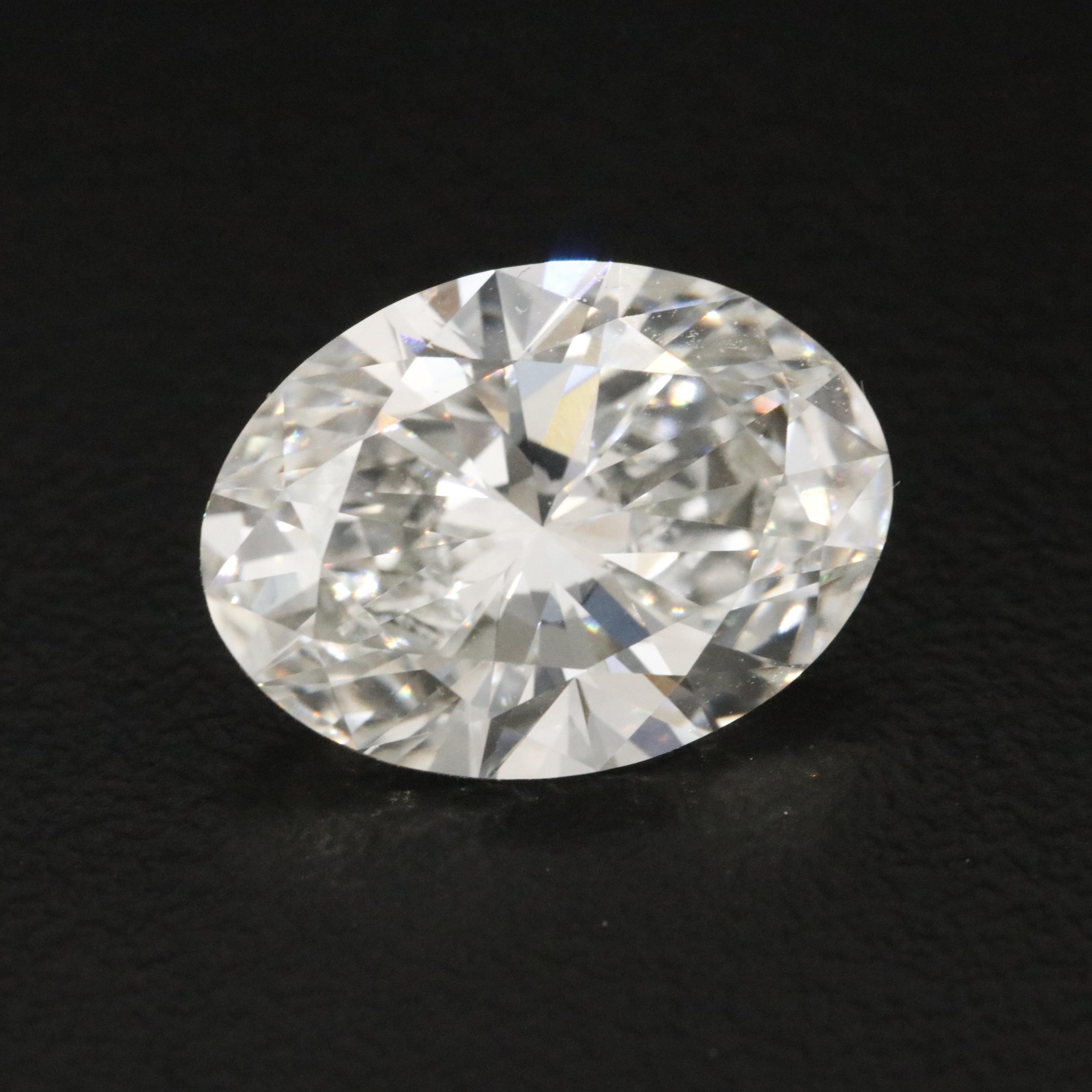 Loose 4.36 CT Lab Grown Diamond with IGI Report