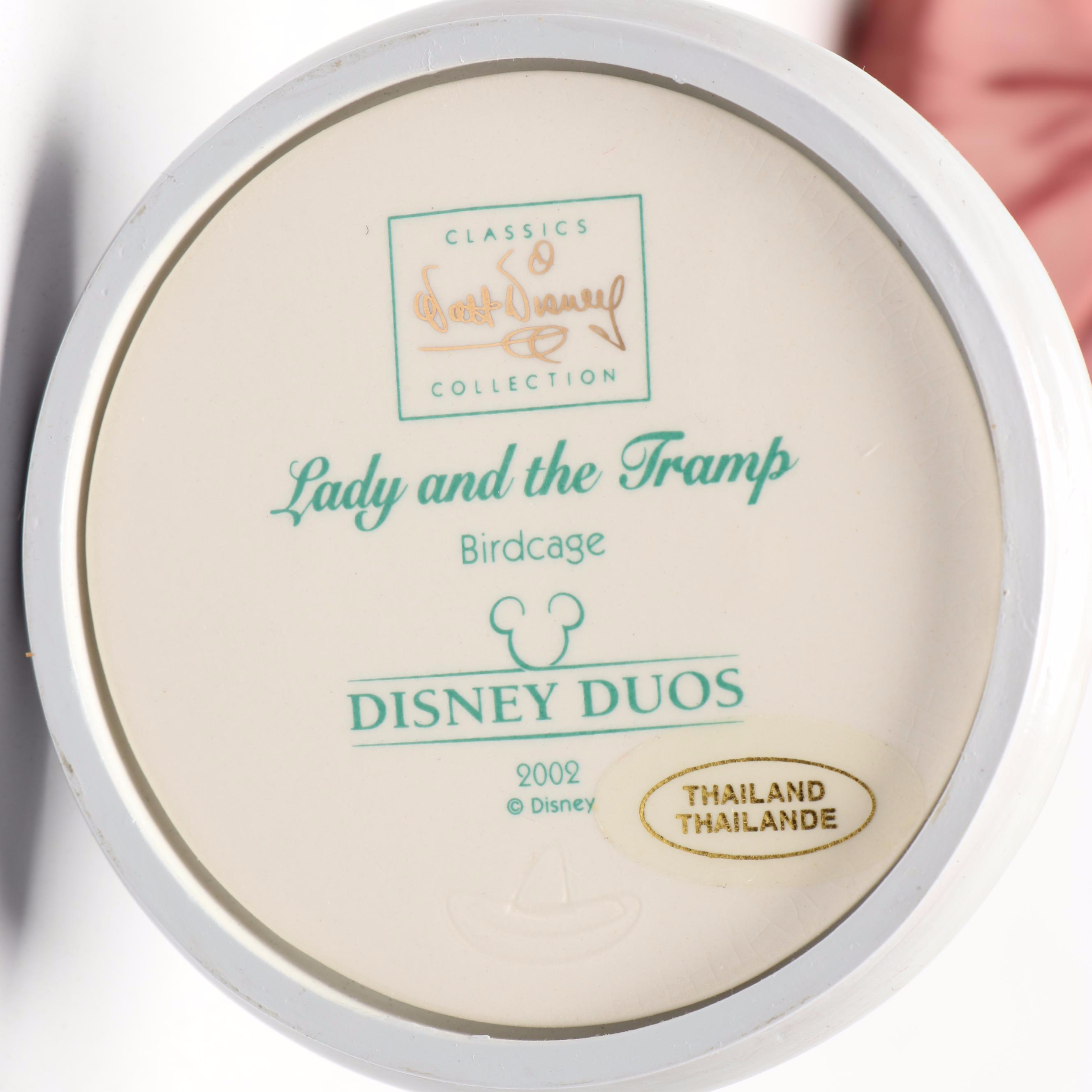 Disney "Patient Pal" and "Persistent Pup" with More Lady and the Tramp Figurines