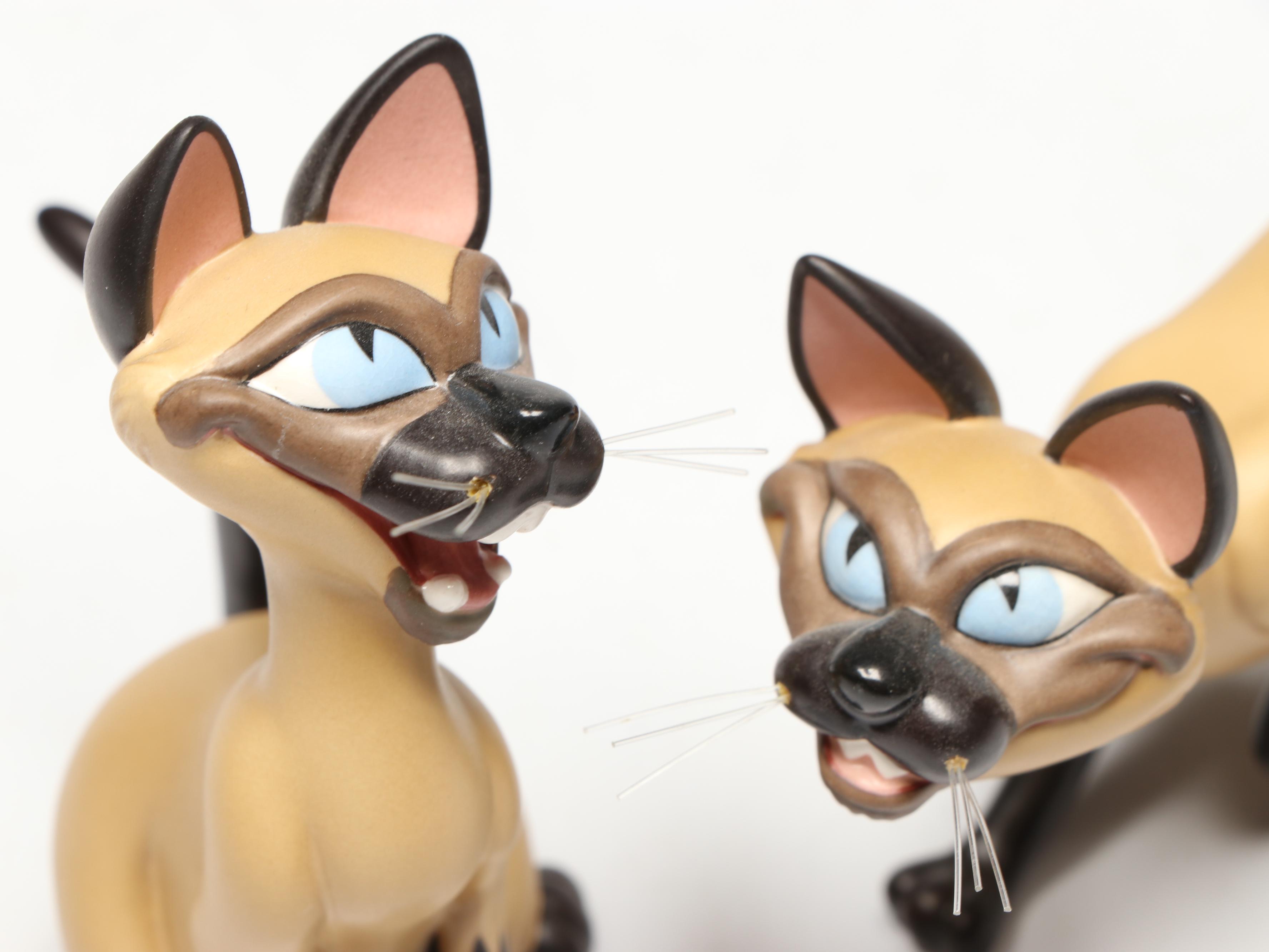 Disney "Patient Pal" and "Persistent Pup" with More Lady and the Tramp Figurines