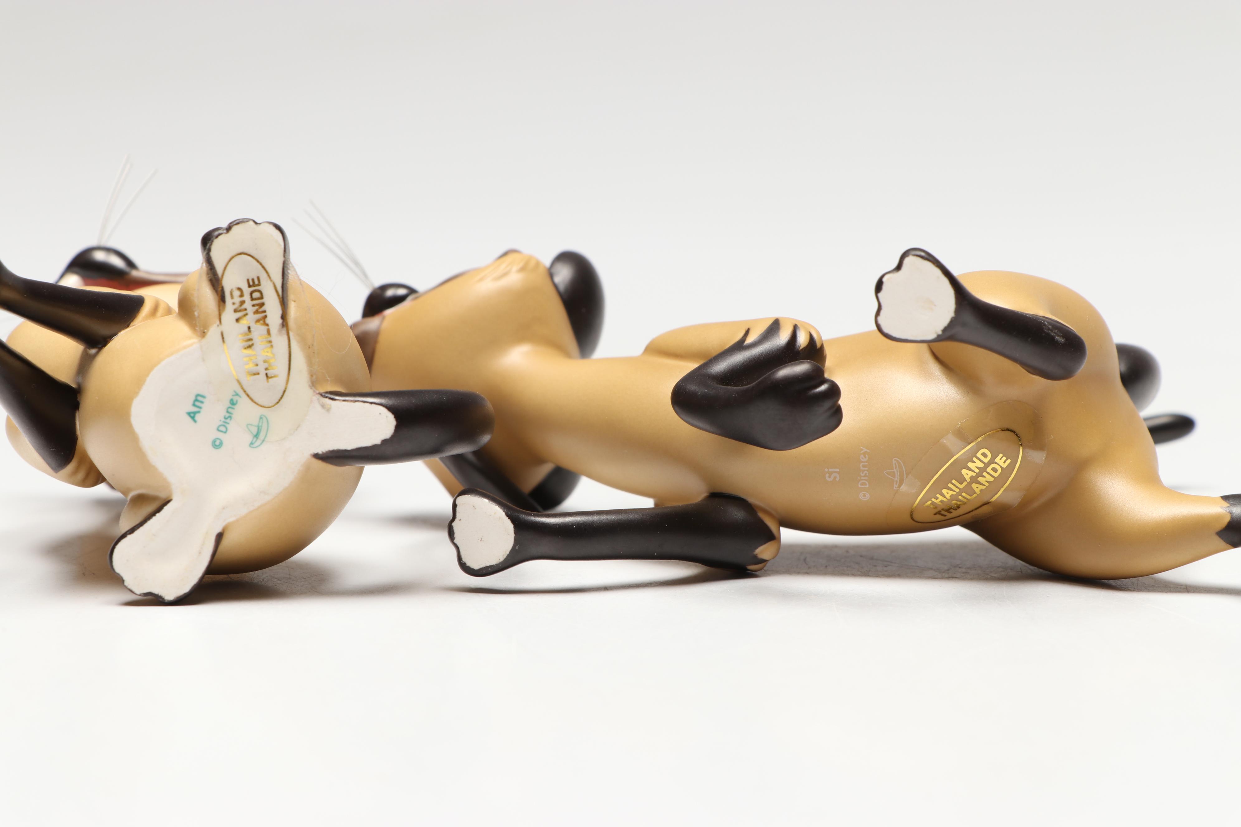 Disney "Patient Pal" and "Persistent Pup" with More Lady and the Tramp Figurines