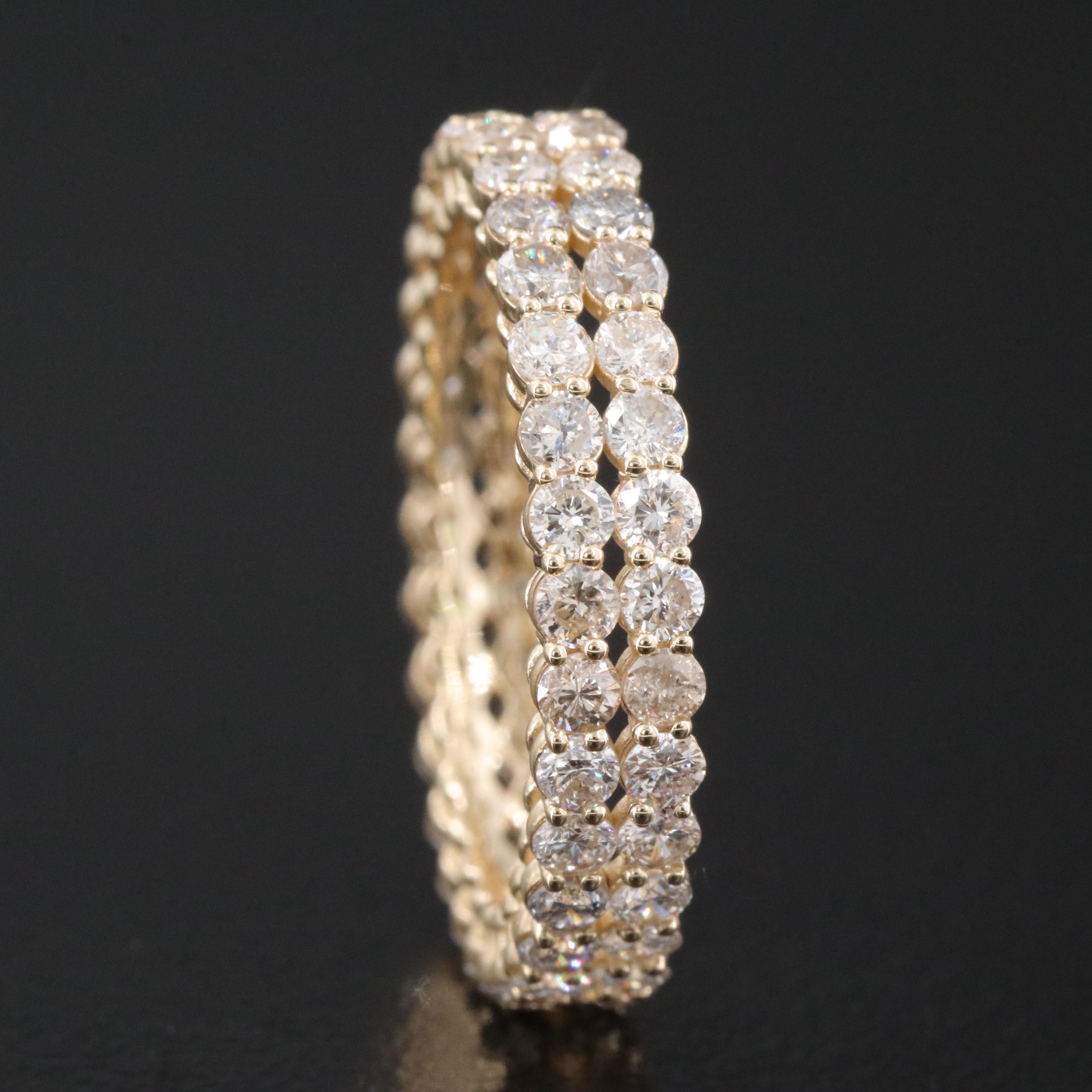 14K 2.04 CTW Diamond Eternity Band