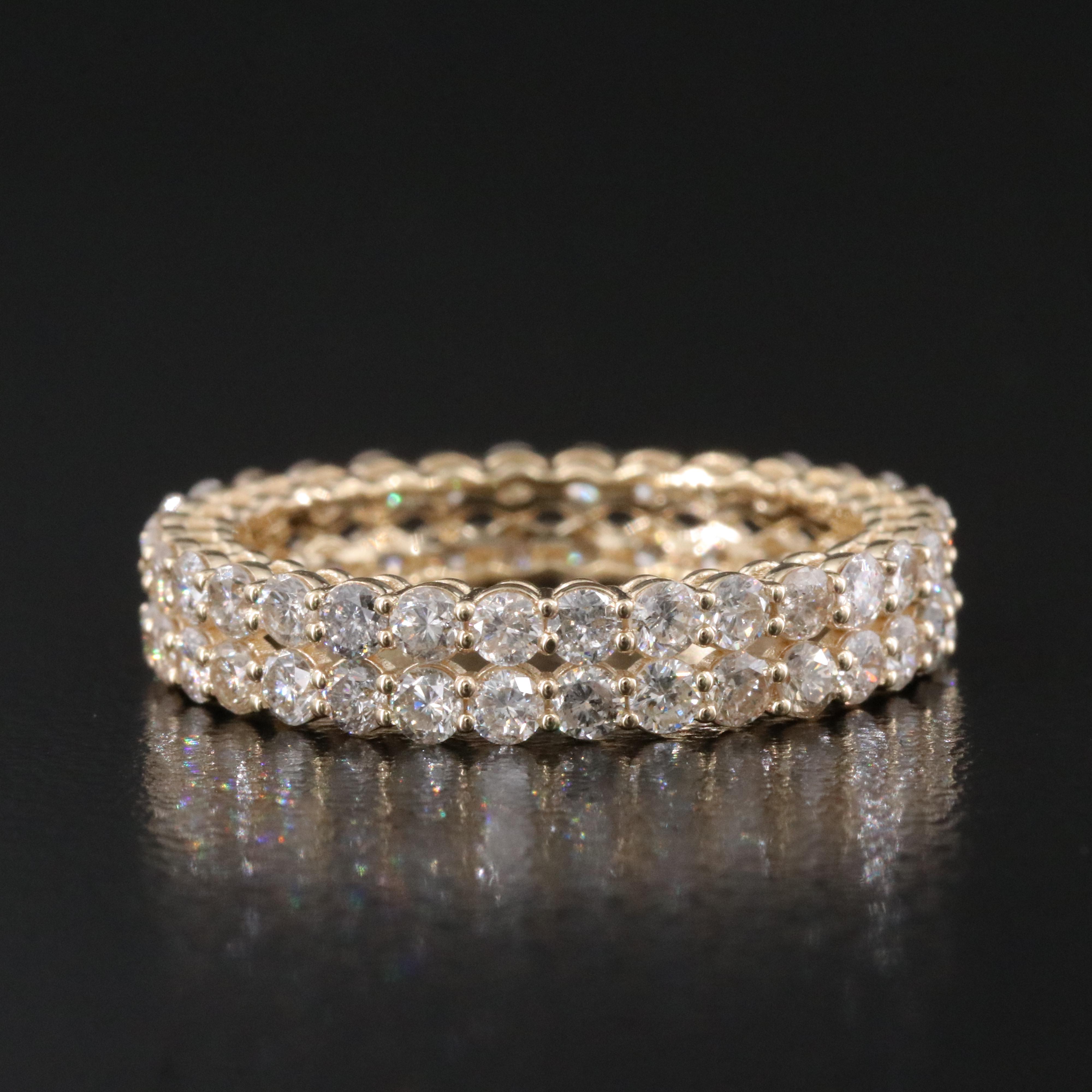 14K 2.04 CTW Diamond Eternity Band