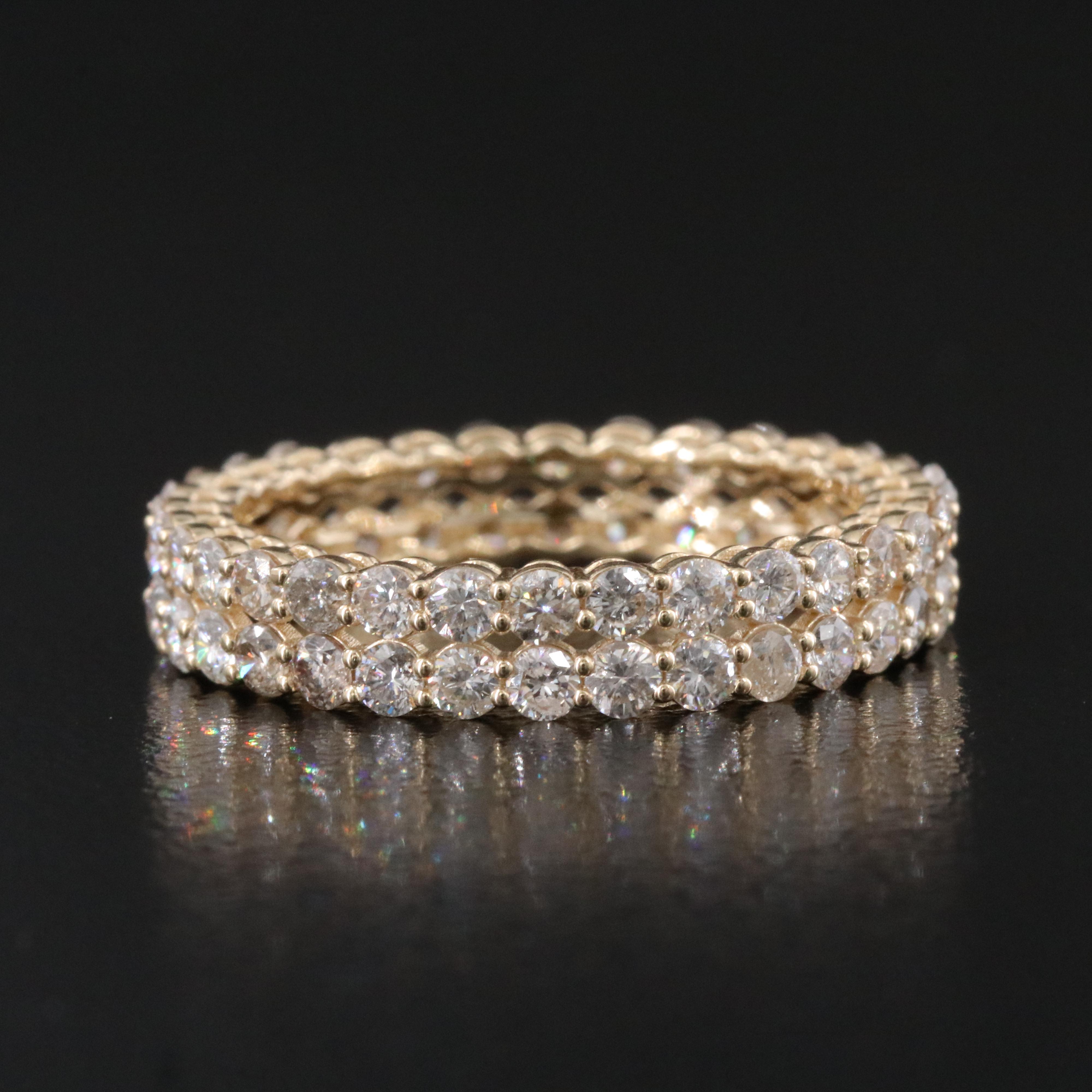 14K 2.04 CTW Diamond Eternity Band
