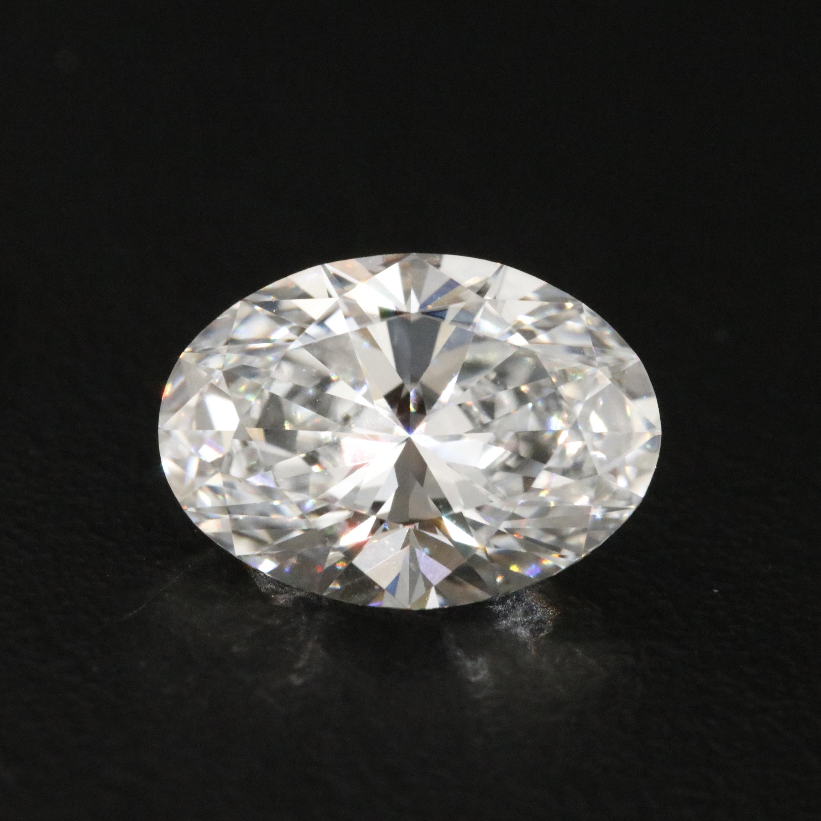 Loose 4.09 CT Lab Grown Diamond with IGI Report