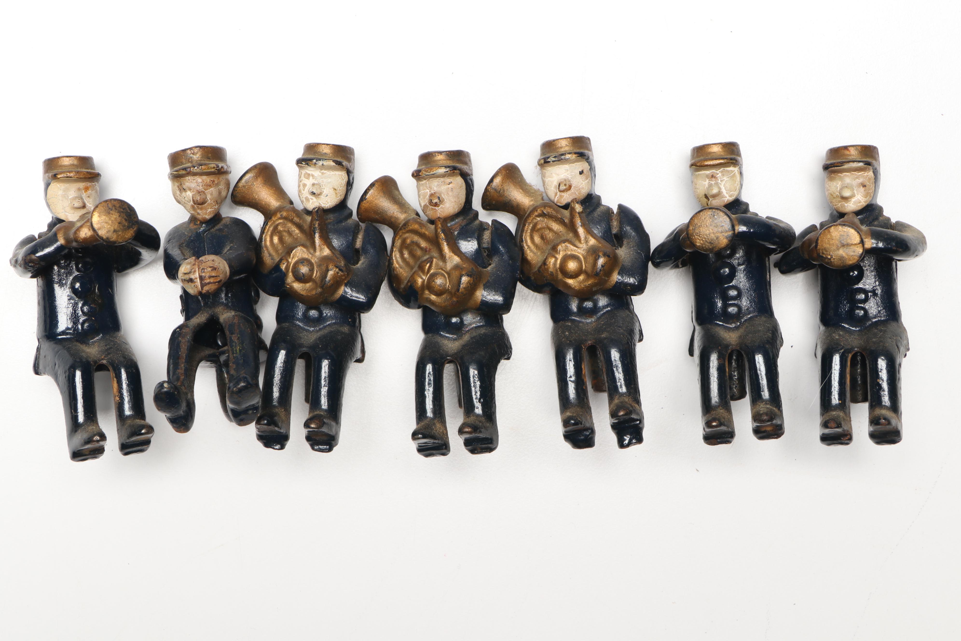 Kenton "Overland Circus" Cast Iron Horse-Drawn Band Wagon