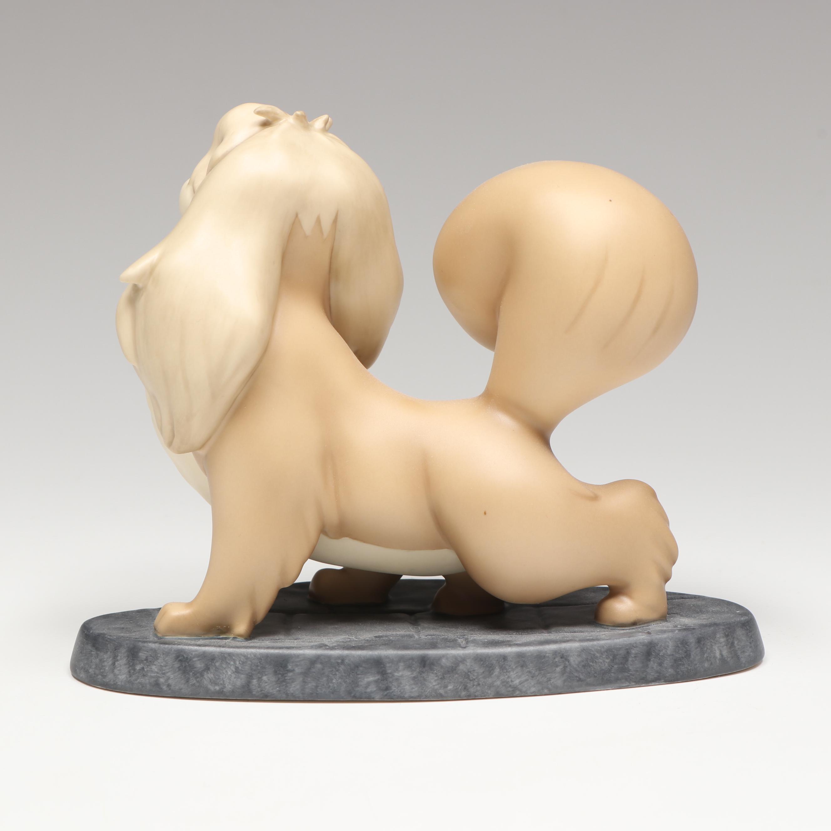 Disney "Old Dog, New Tricks" with More Lady and the Tramp Porcelain Figurines