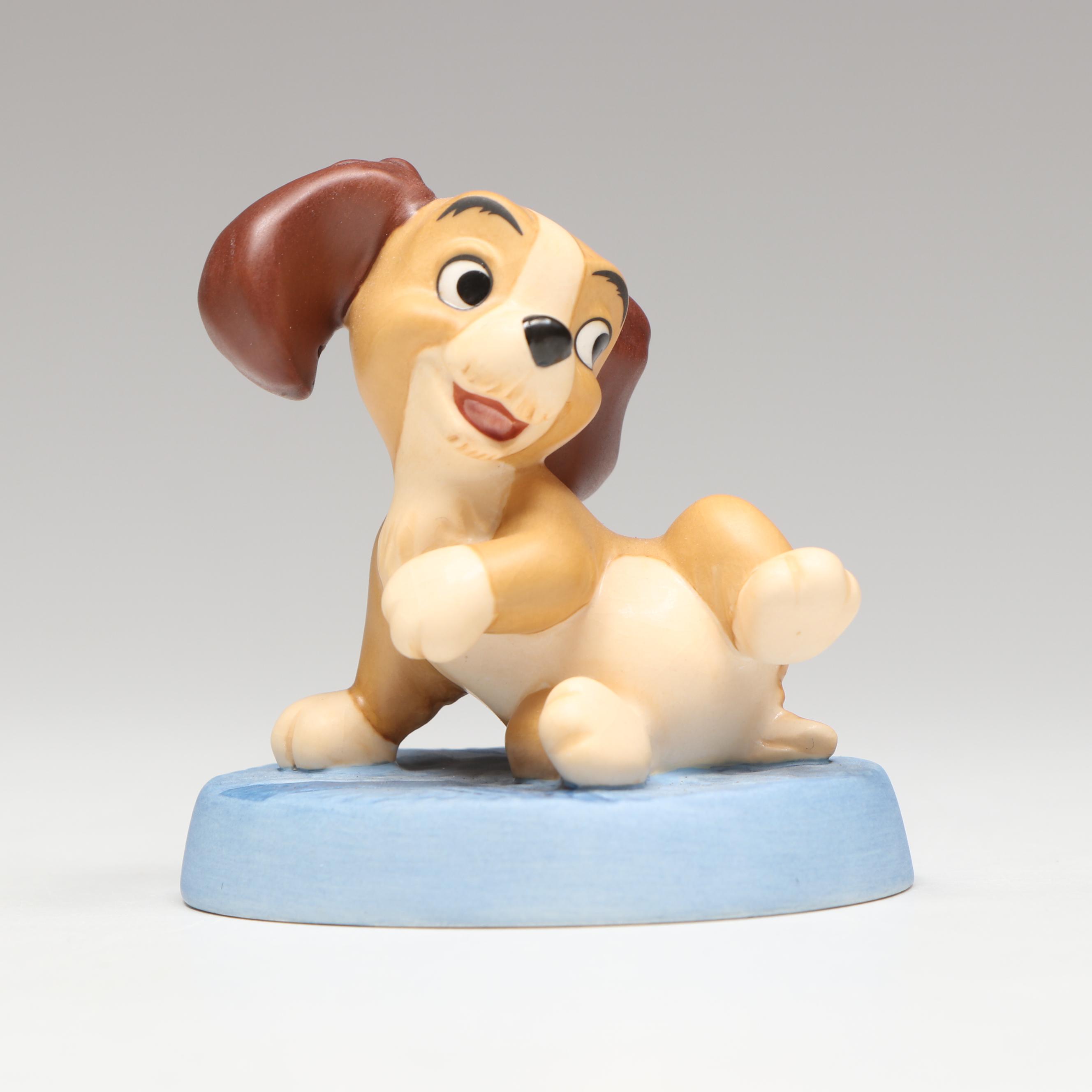 Disney "Old Dog, New Tricks" with More Lady and the Tramp Porcelain Figurines