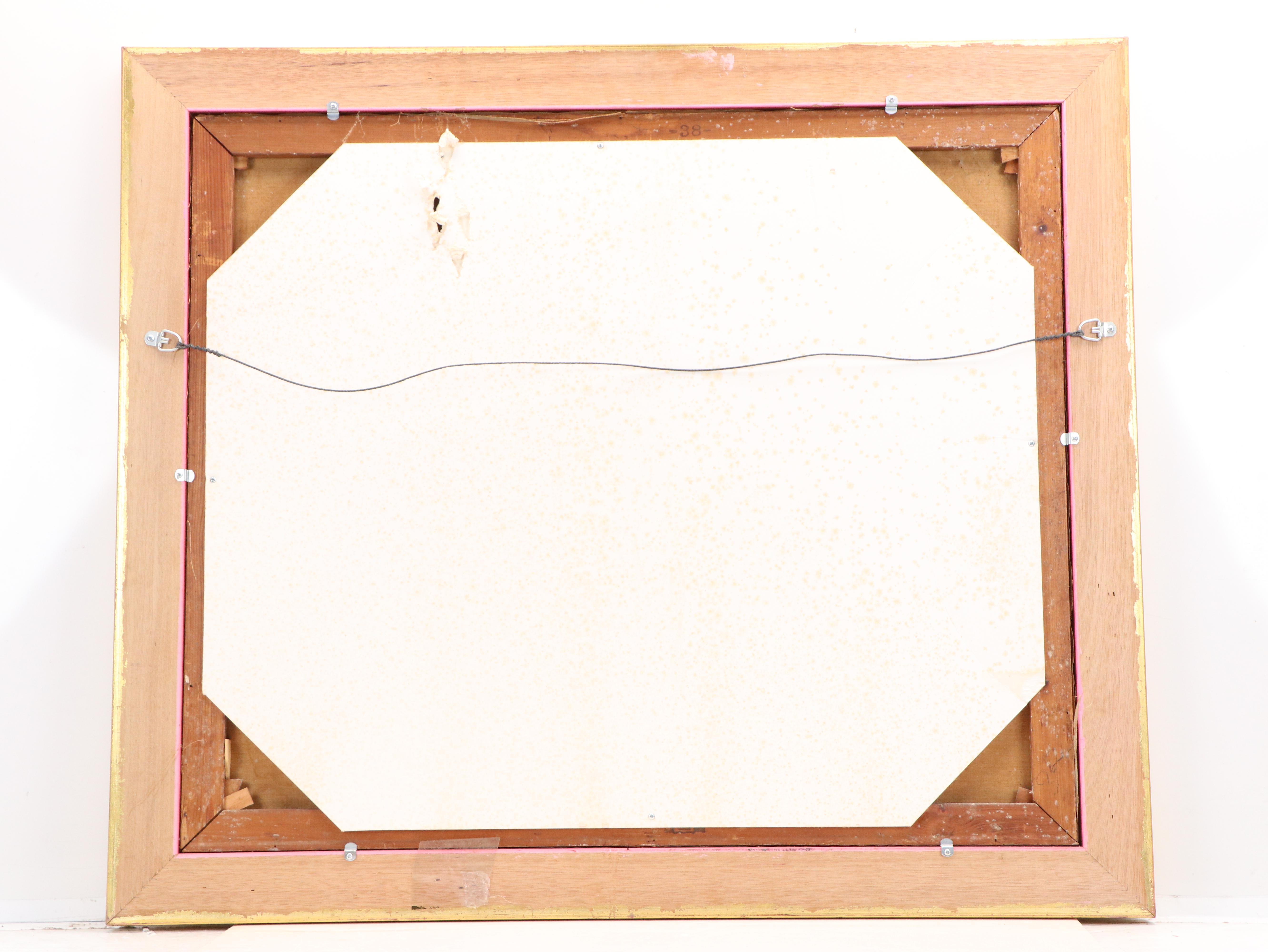 Flint Oil Painting of Ringling Bros and Barnum & Bailey Circus, Early 20th C.