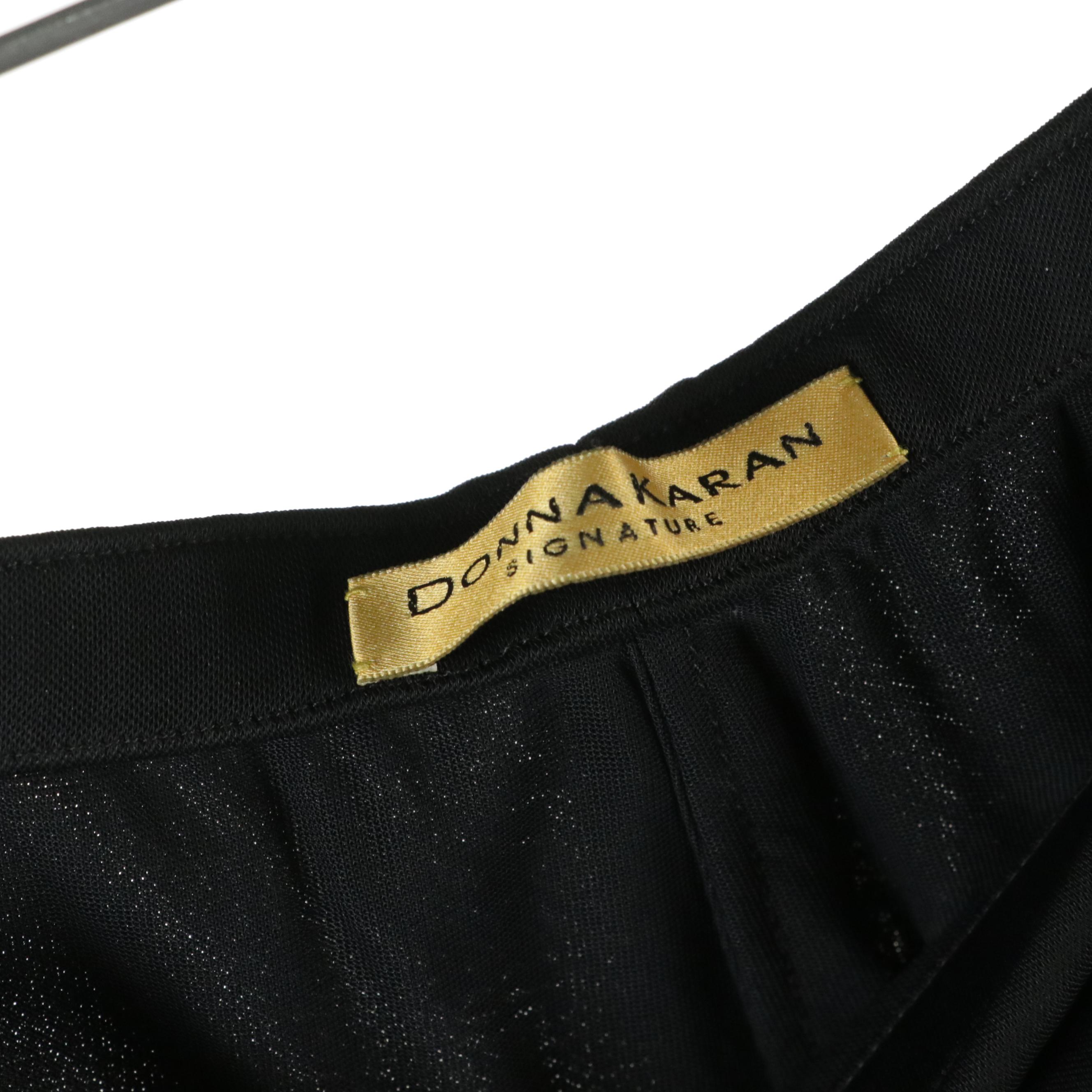 Donna Karan Signature Black Shift Dress, Short Sleeve Top, and Skirt with Tags