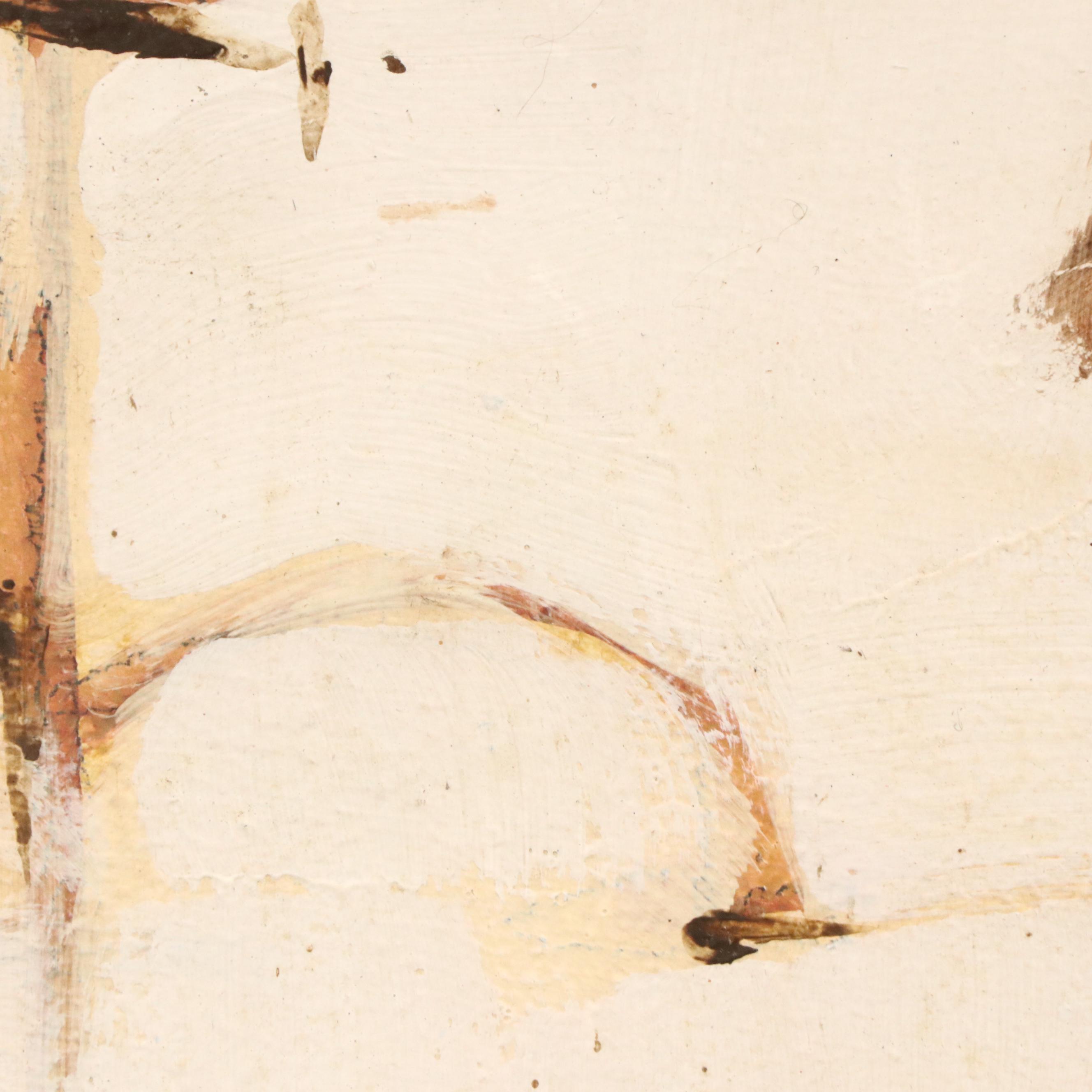 Frank Federico Oil Painting "Sausalito Steamer," circa 1960s