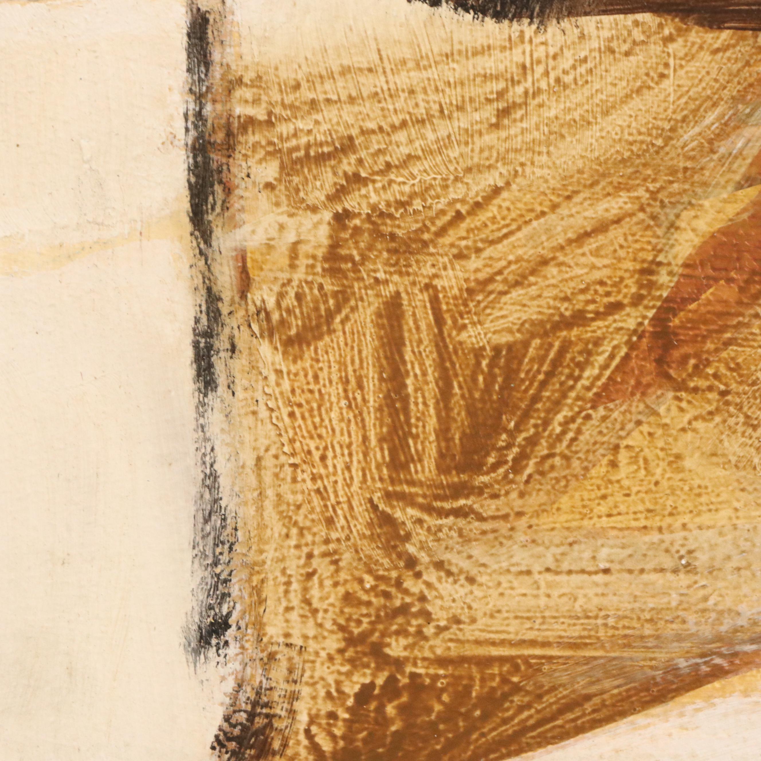 Frank Federico Oil Painting "Sausalito Steamer," circa 1960s