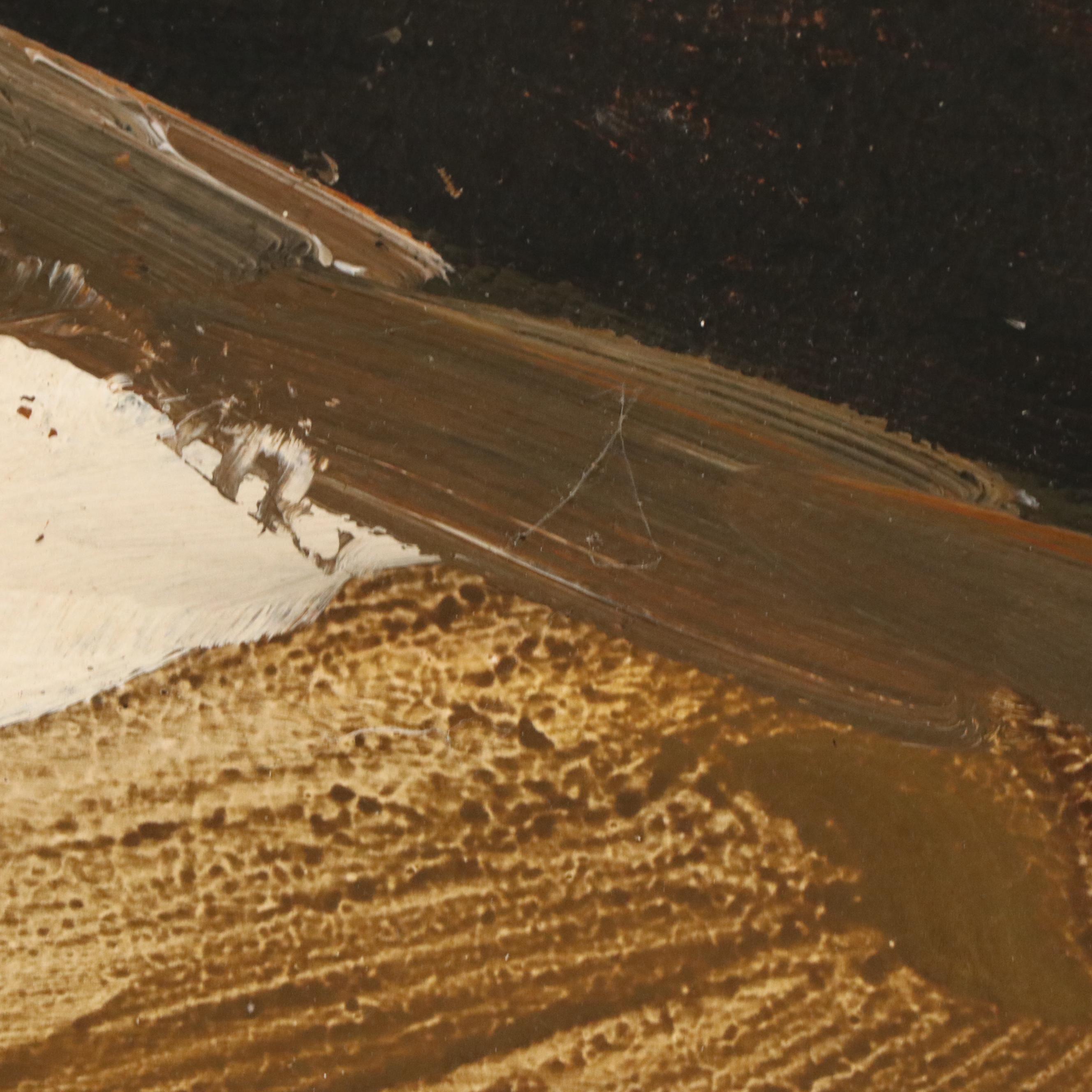 Frank Federico Oil Painting "Sausalito Steamer," circa 1960s