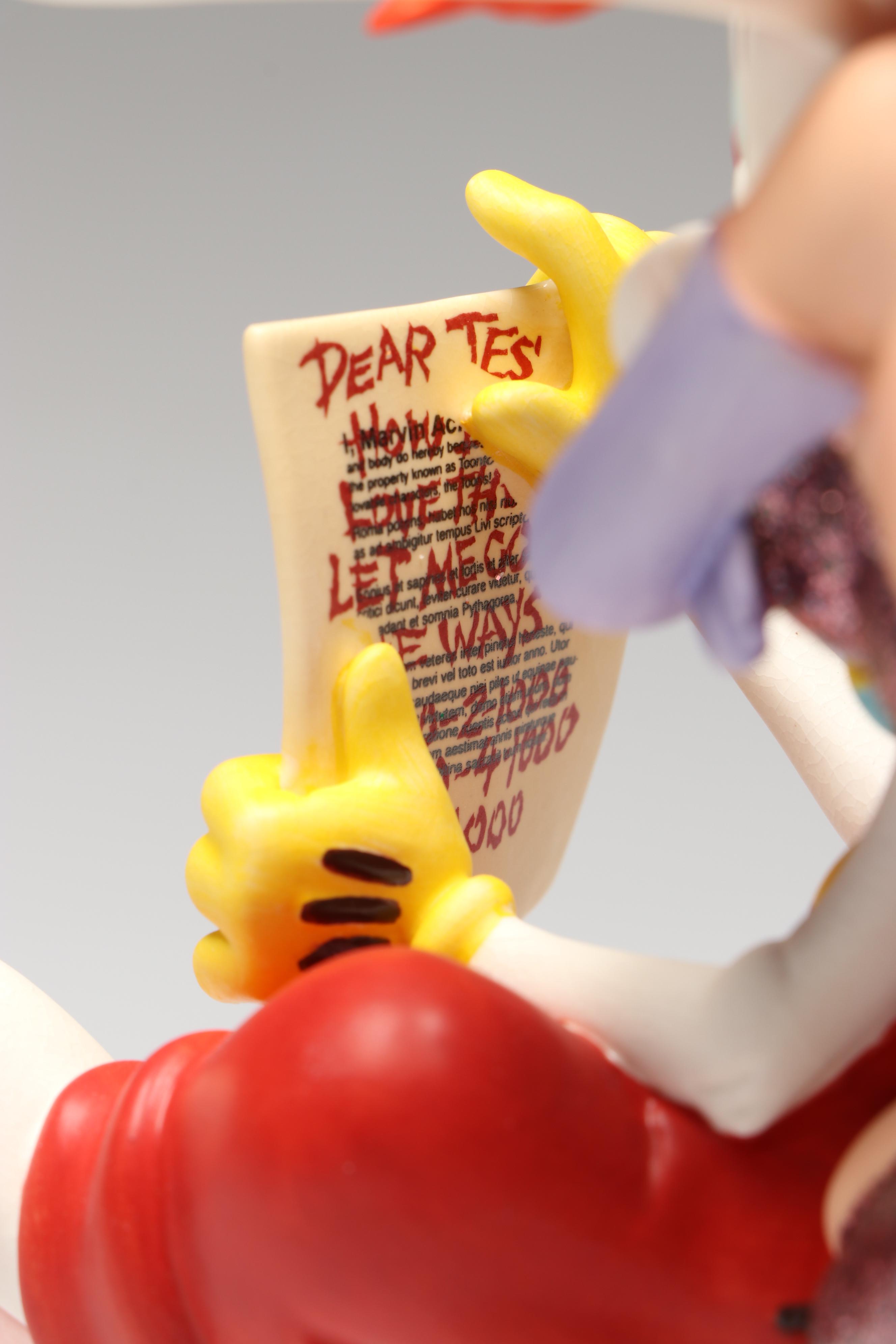 Disney "Dear Jessica, How Do I Love Thee?" Limited Edition Porcelain Figurine