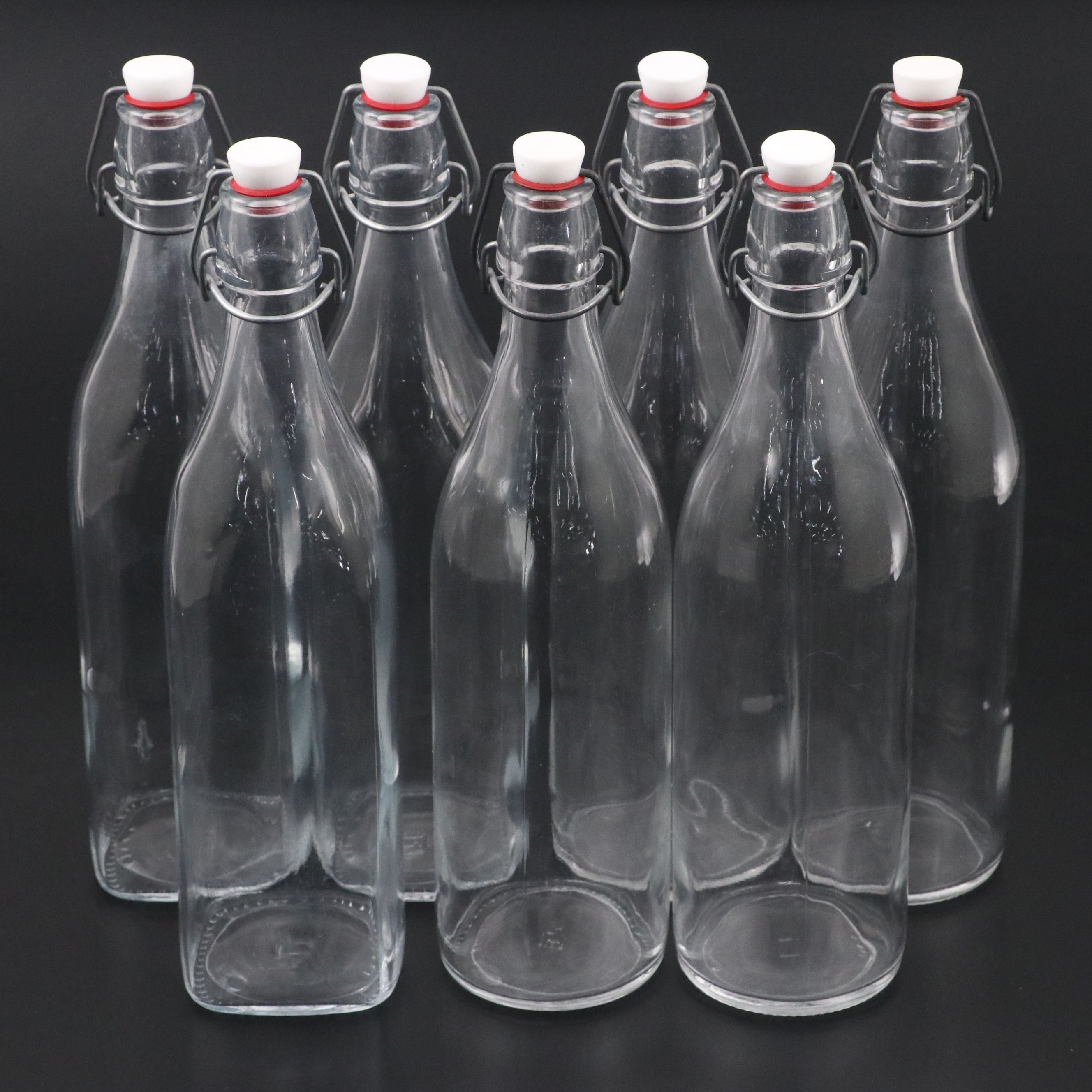 Flip Top Glass Bottles