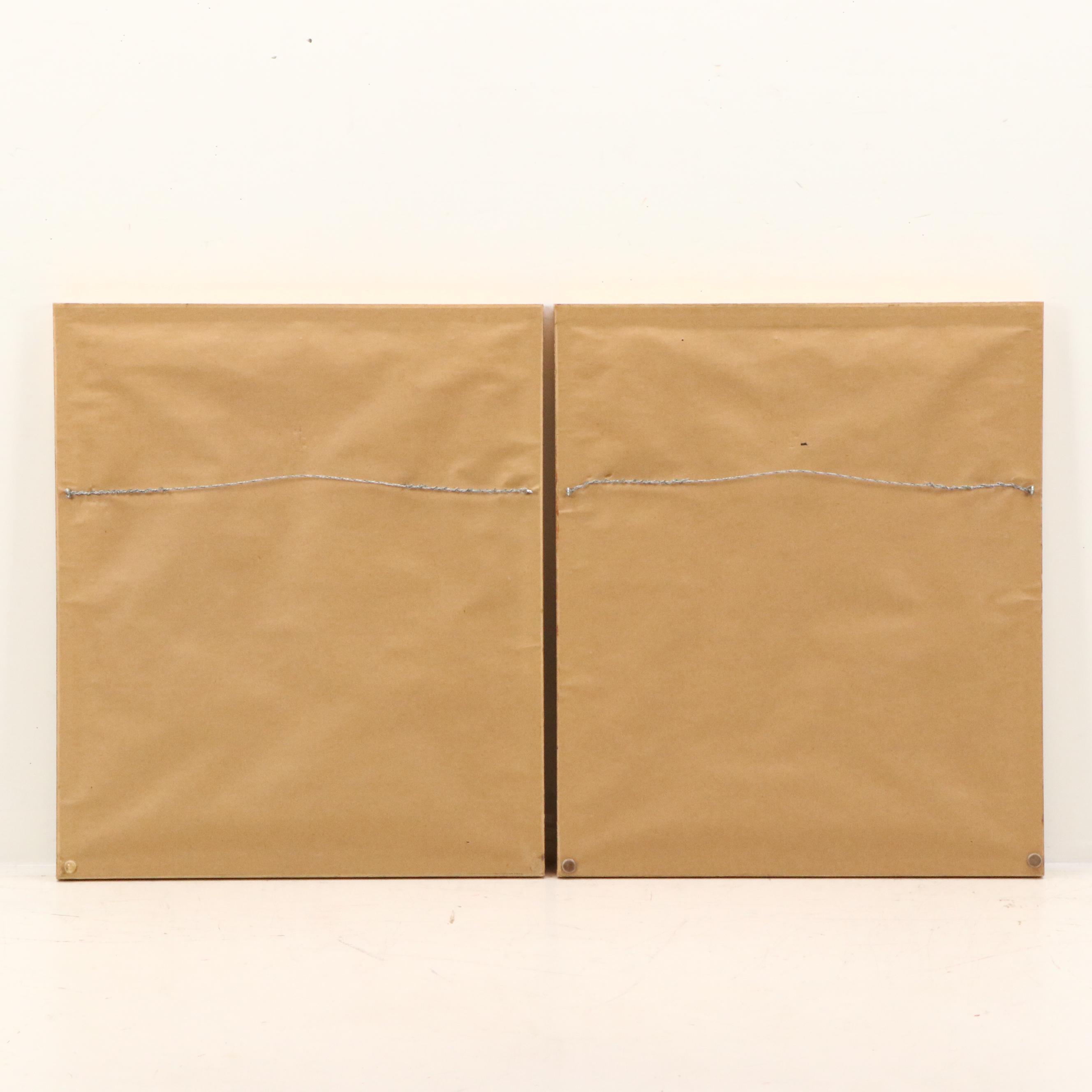 After Pierre Joseph Redouté Set of Four Floral Offset Lithographs