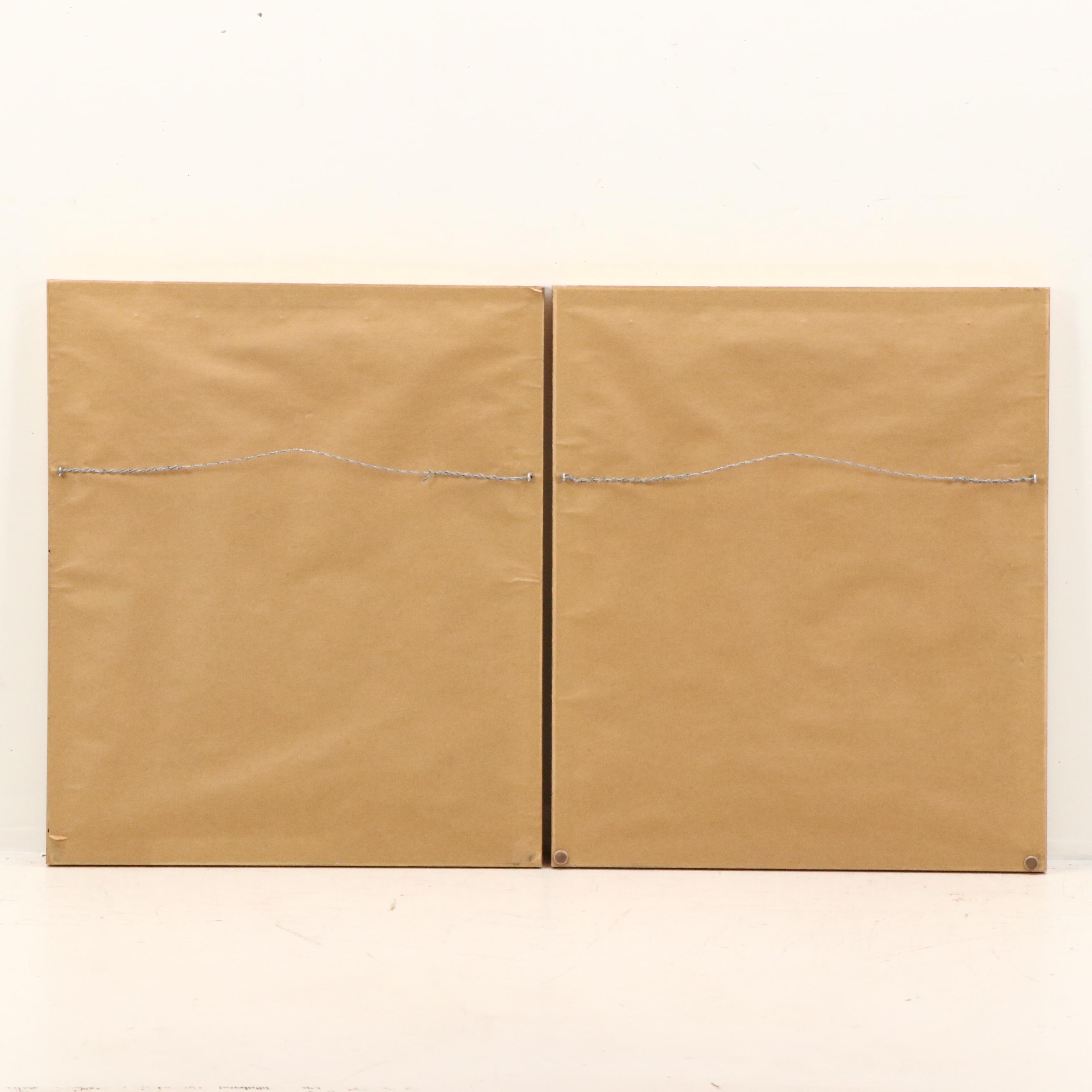 After Pierre Joseph Redouté Set of Four Floral Offset Lithographs