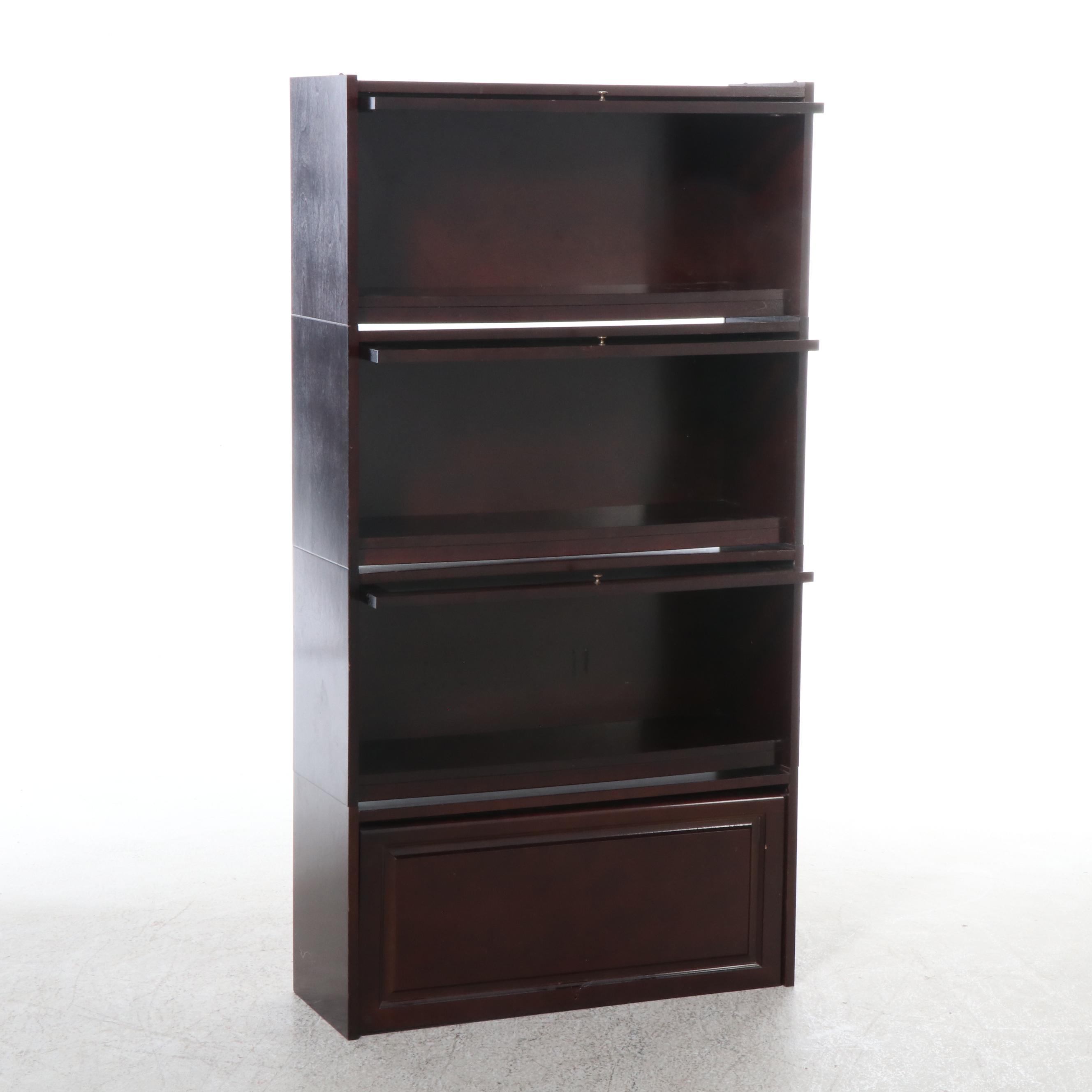 Birch Barrister's Bookcase, Late 20th Century