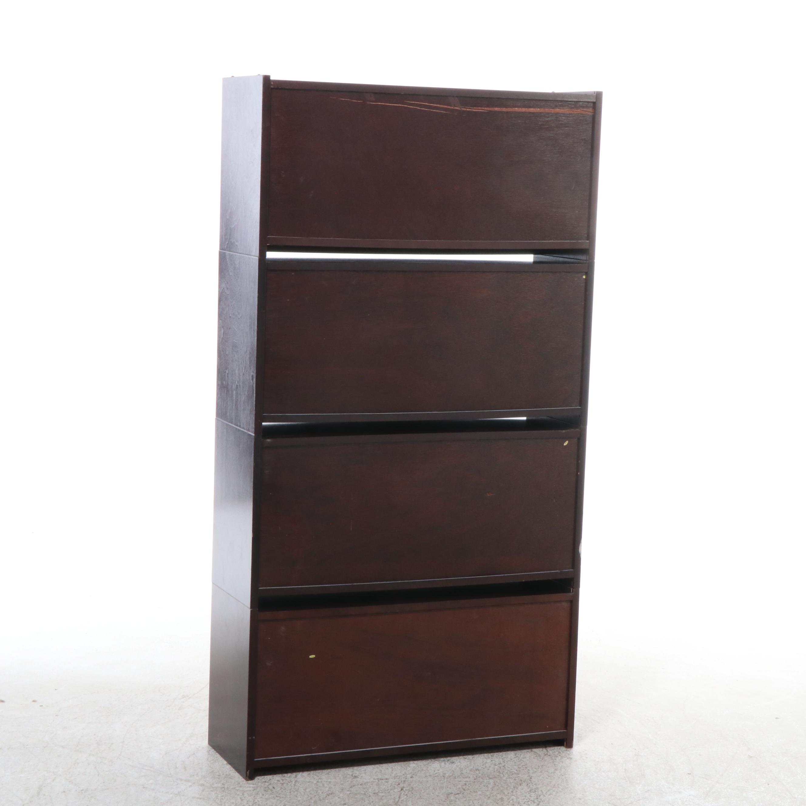 Birch Barrister's Bookcase, Late 20th Century