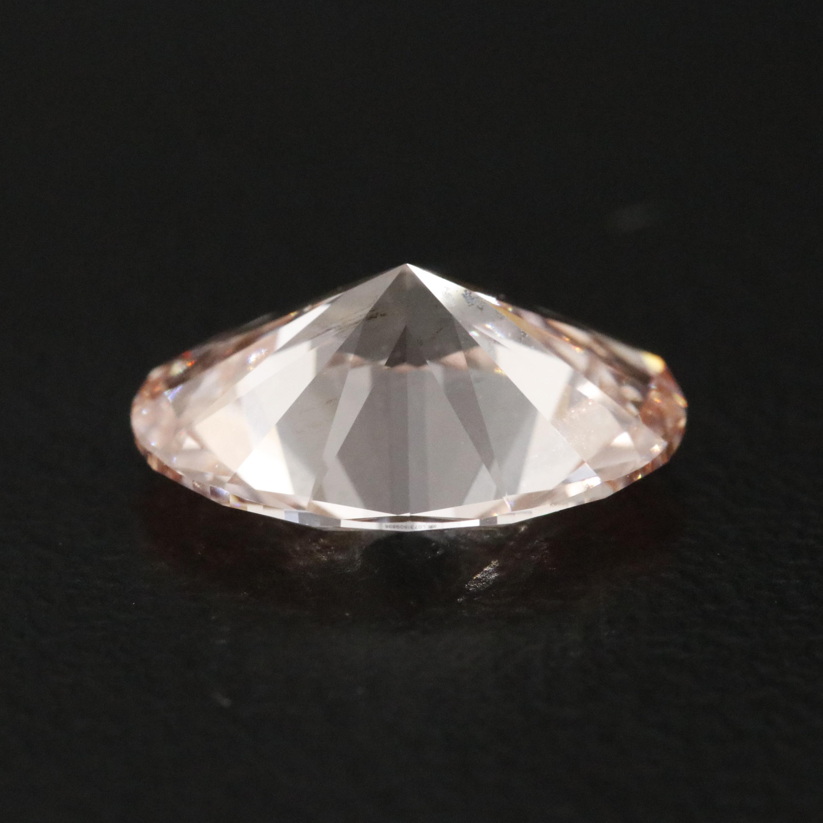 Loose 3.03 CT Fancy Vivid Pink Lab Grown Diamond with IGI Report