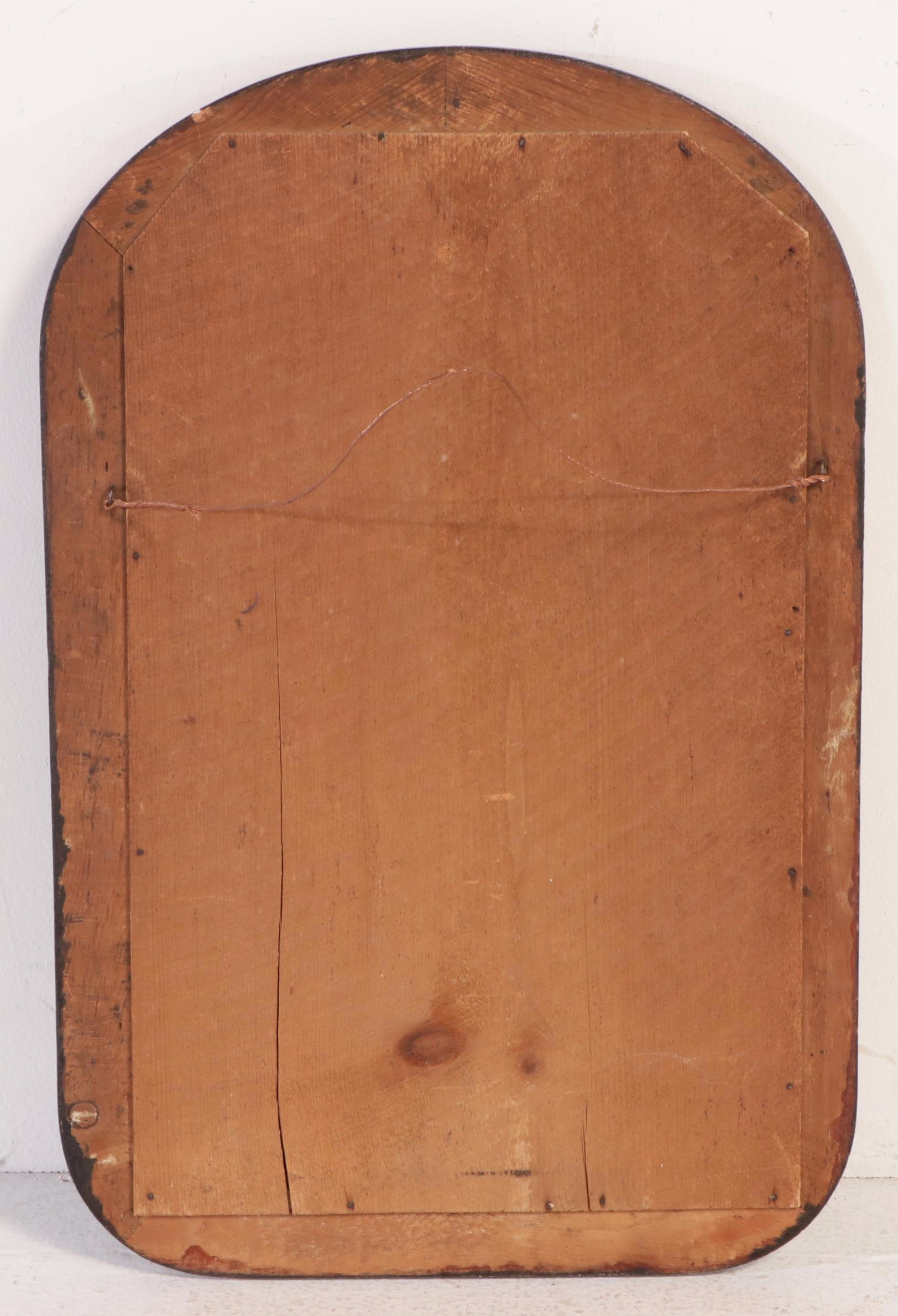 Victorian Ebonized Wood and Oak Wall Mirrors