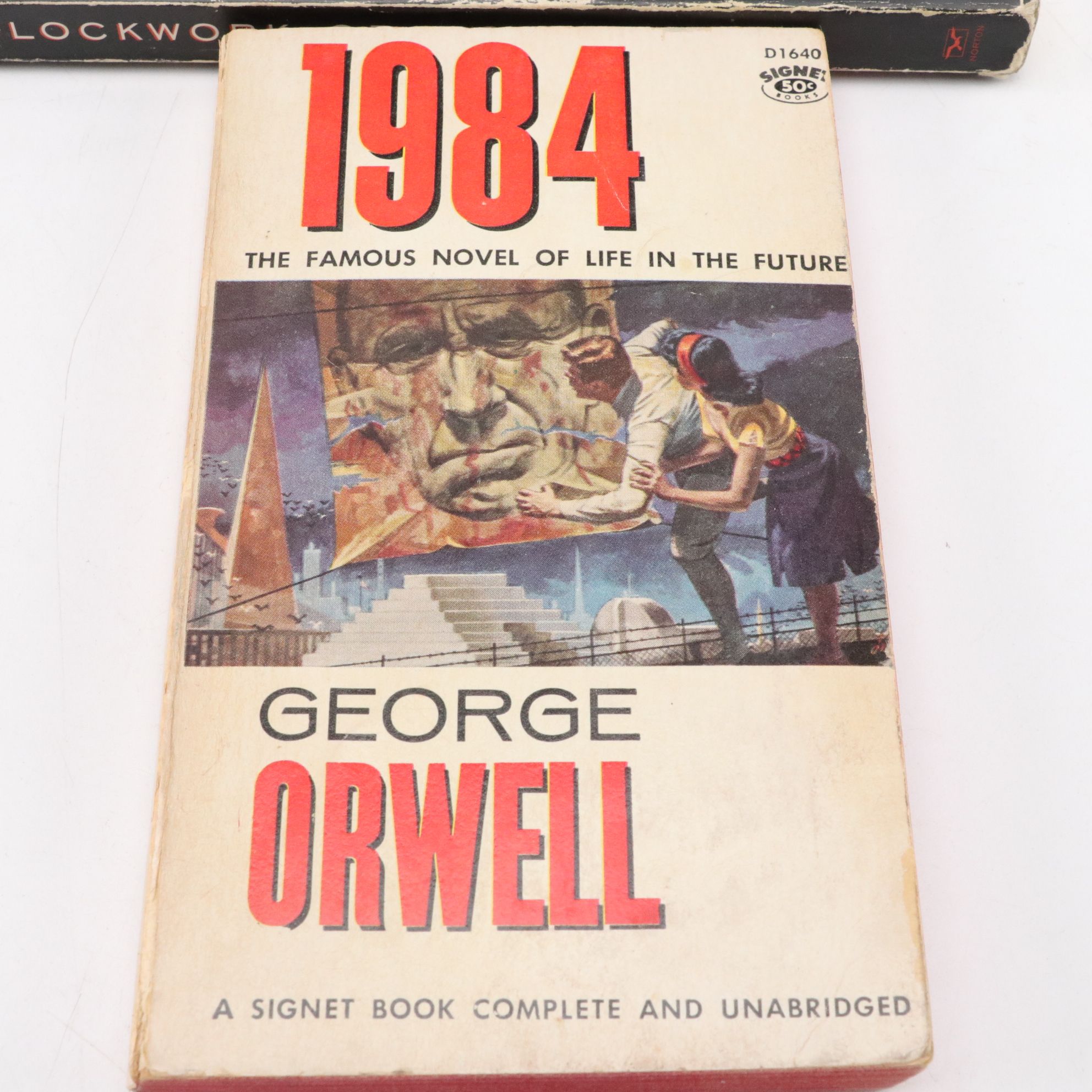 George Orwell's "1984" with Other Classic Dystopian Fiction Books
