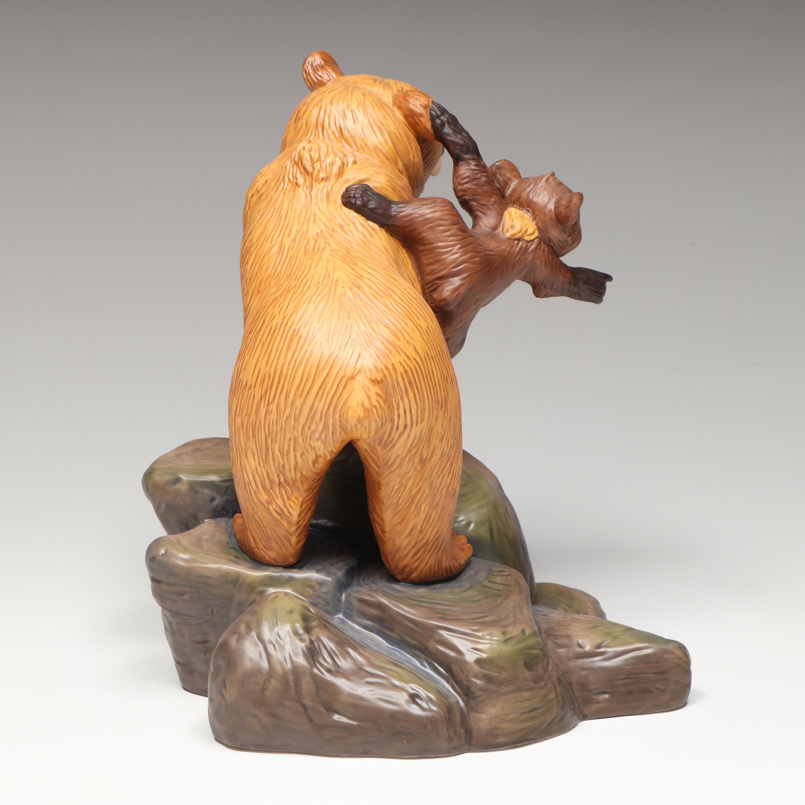 Disney Brother Bear "Brotherly Time" Limited Edition Porcelain Figurine, 2004