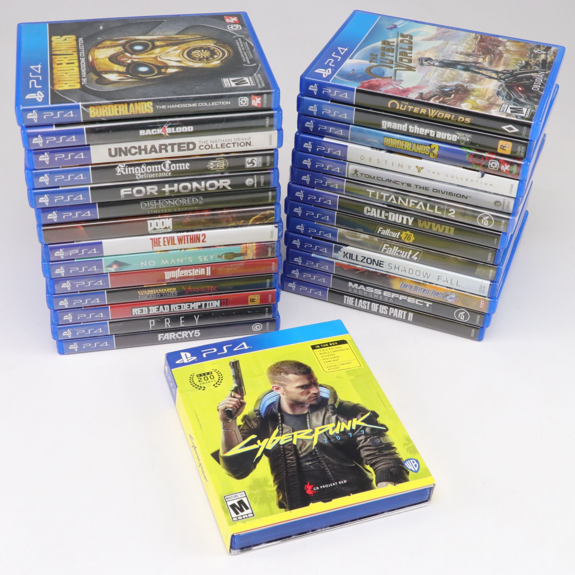 Playstation 4 Action & Shooter Game Collection