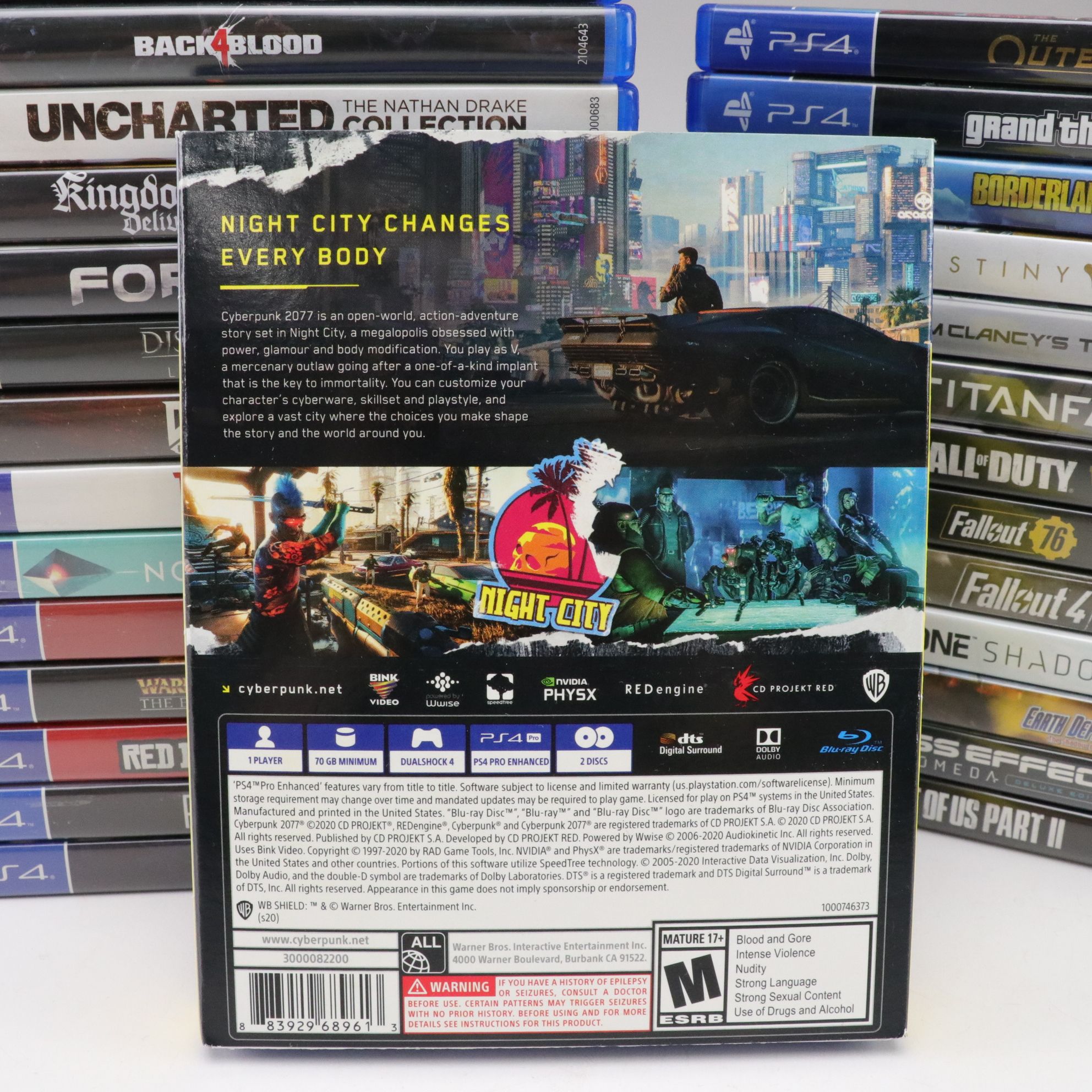 Playstation 4 Action & Shooter Game Collection