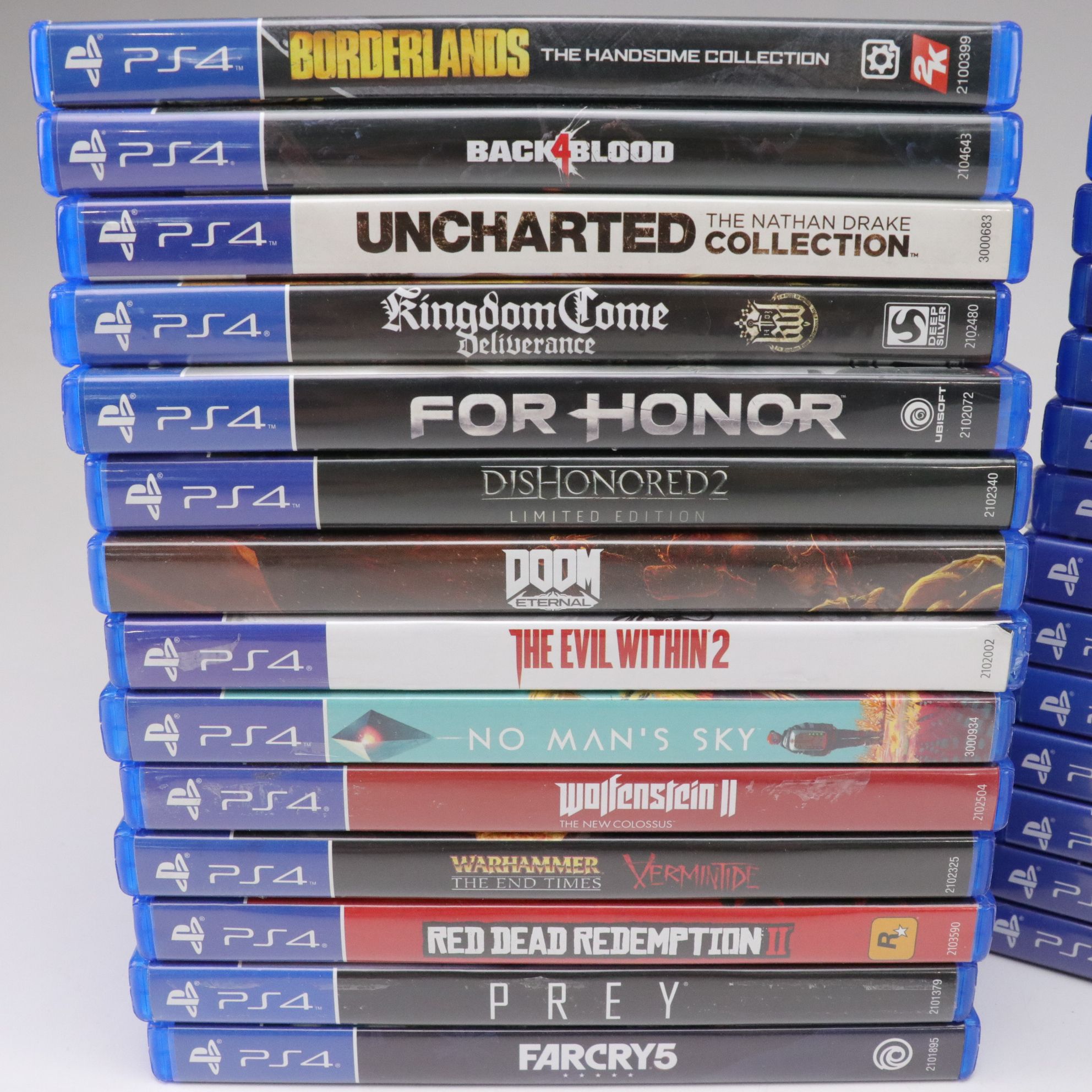 Playstation 4 Action & Shooter Game Collection