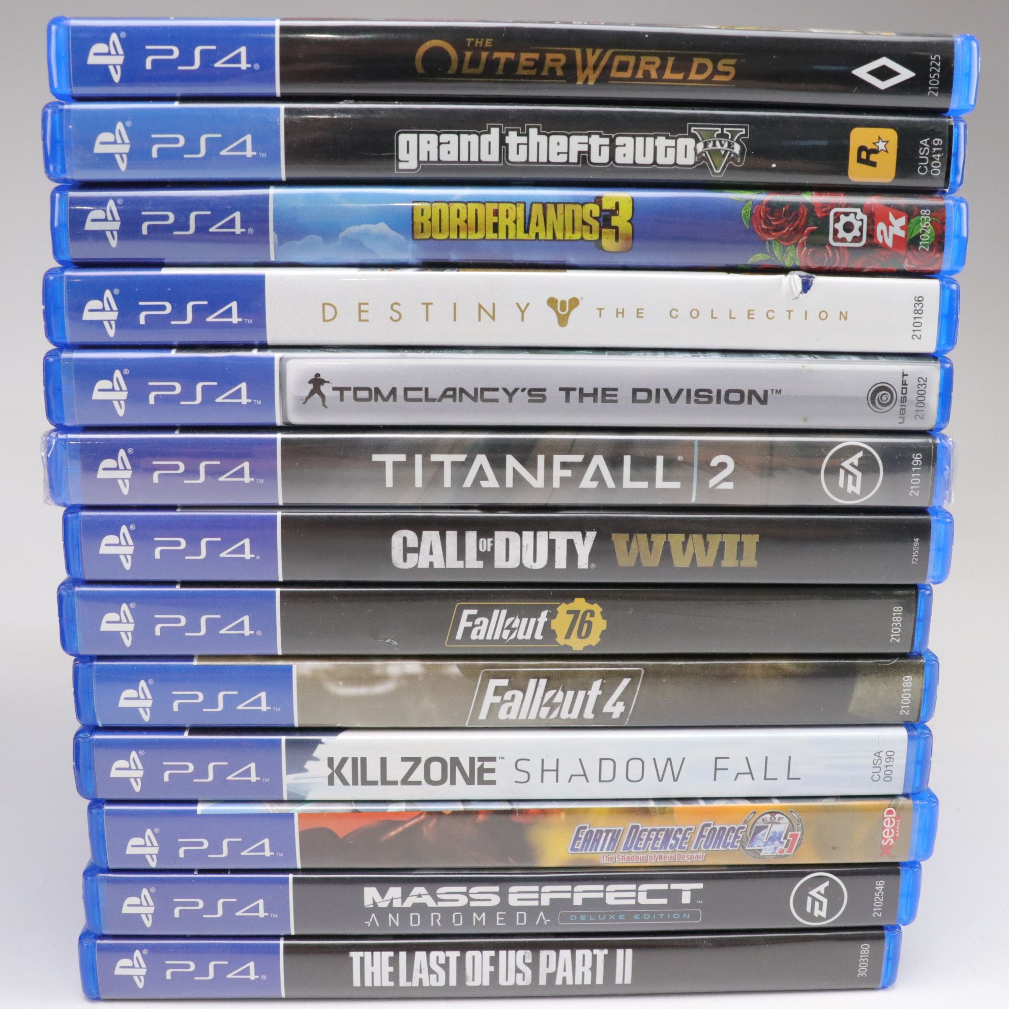 Playstation 4 Action & Shooter Game Collection