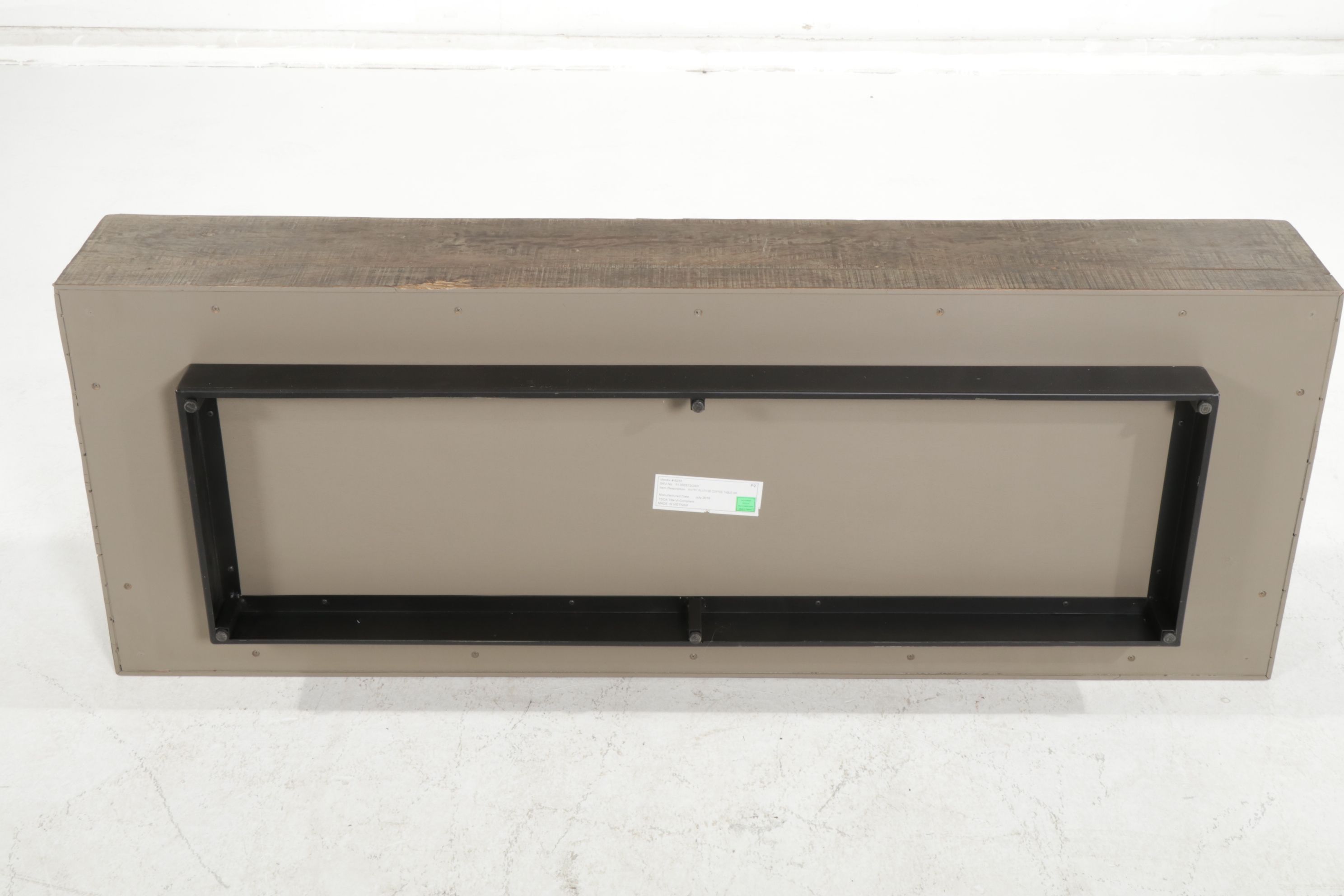 Restoration Hardware "Monterey Plinth" Coffee Table