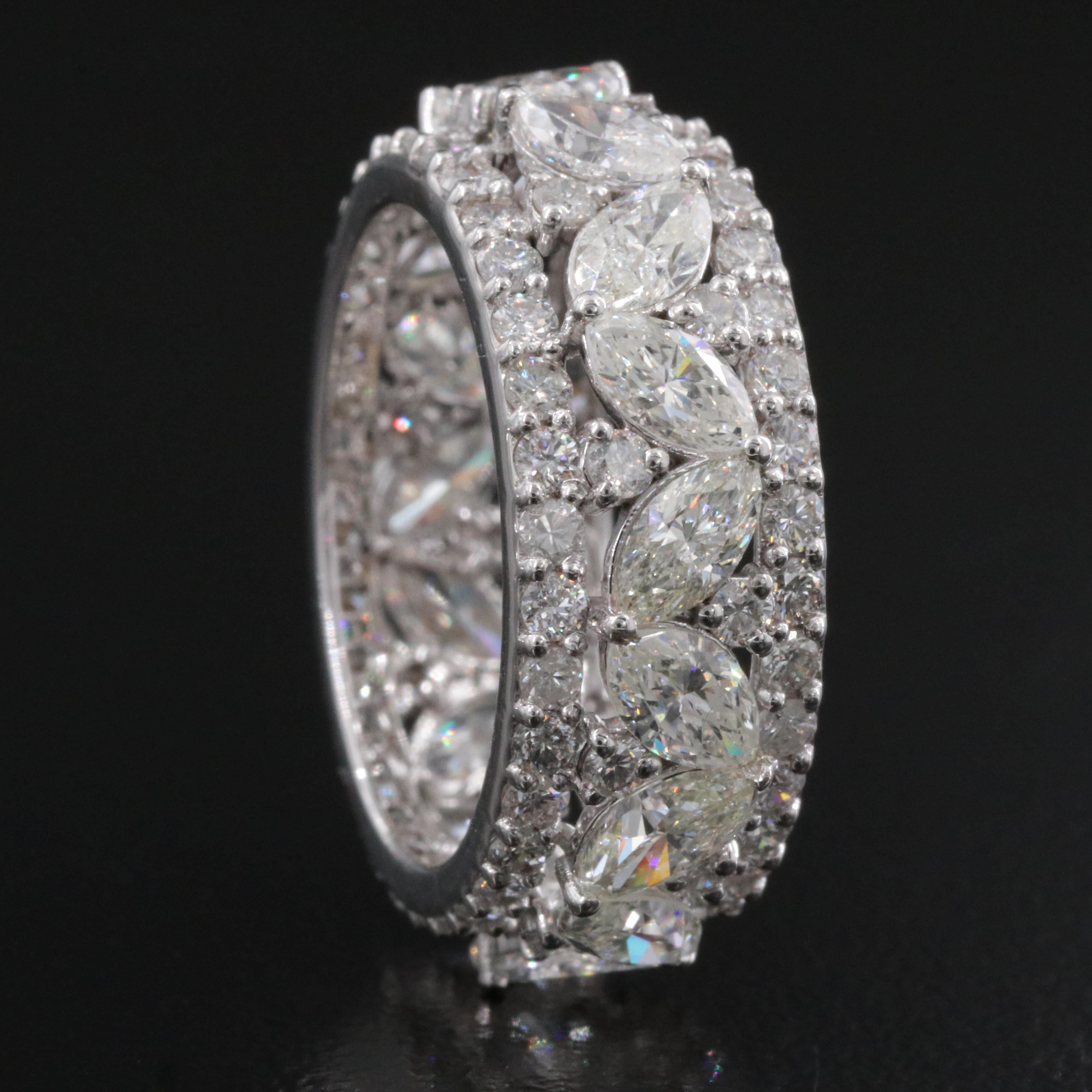 14K 4.88 CTW Diamond Eternity Band