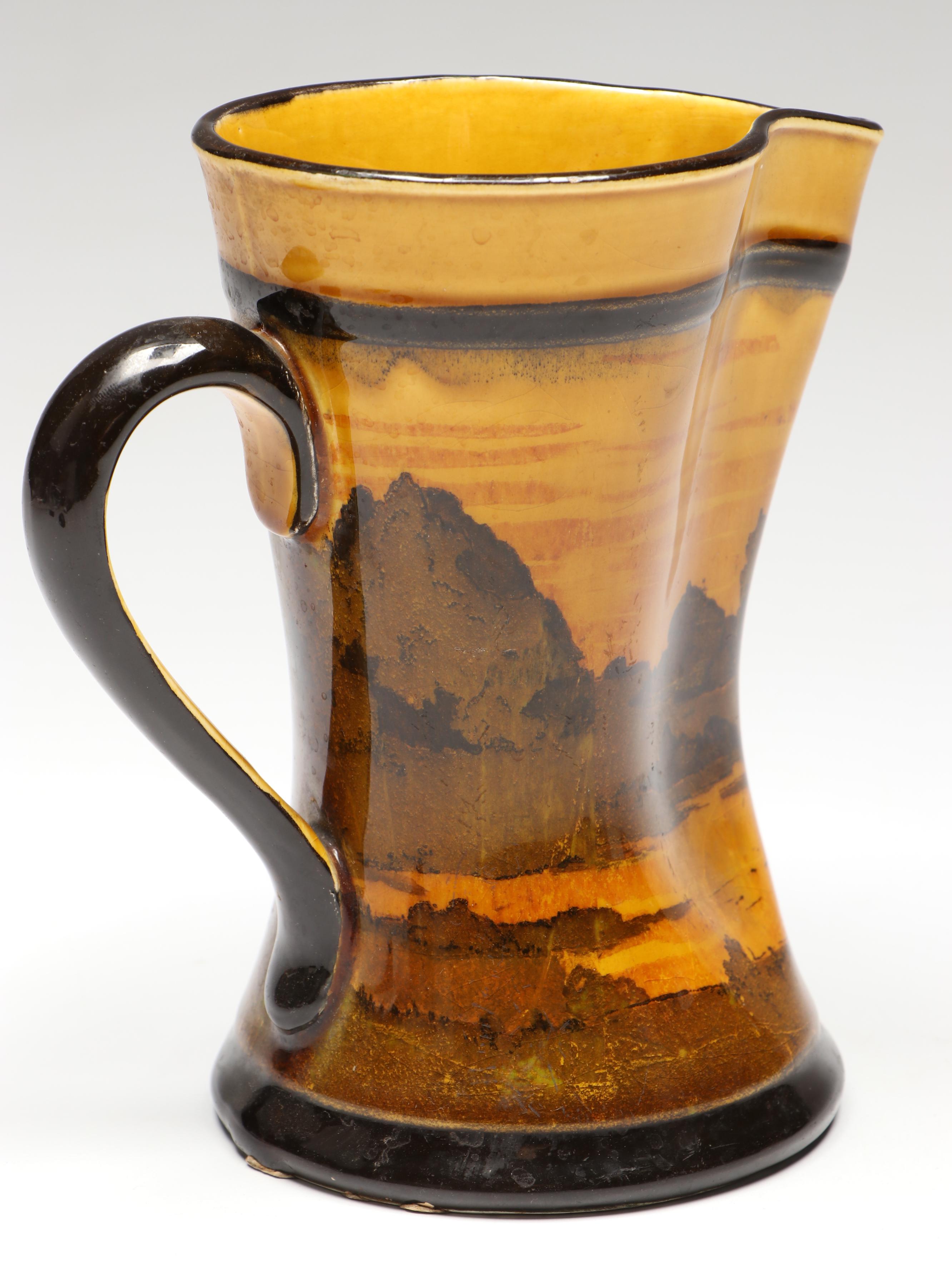 Royal Doulton "Rural Churches" Tudor Earthenware Jug