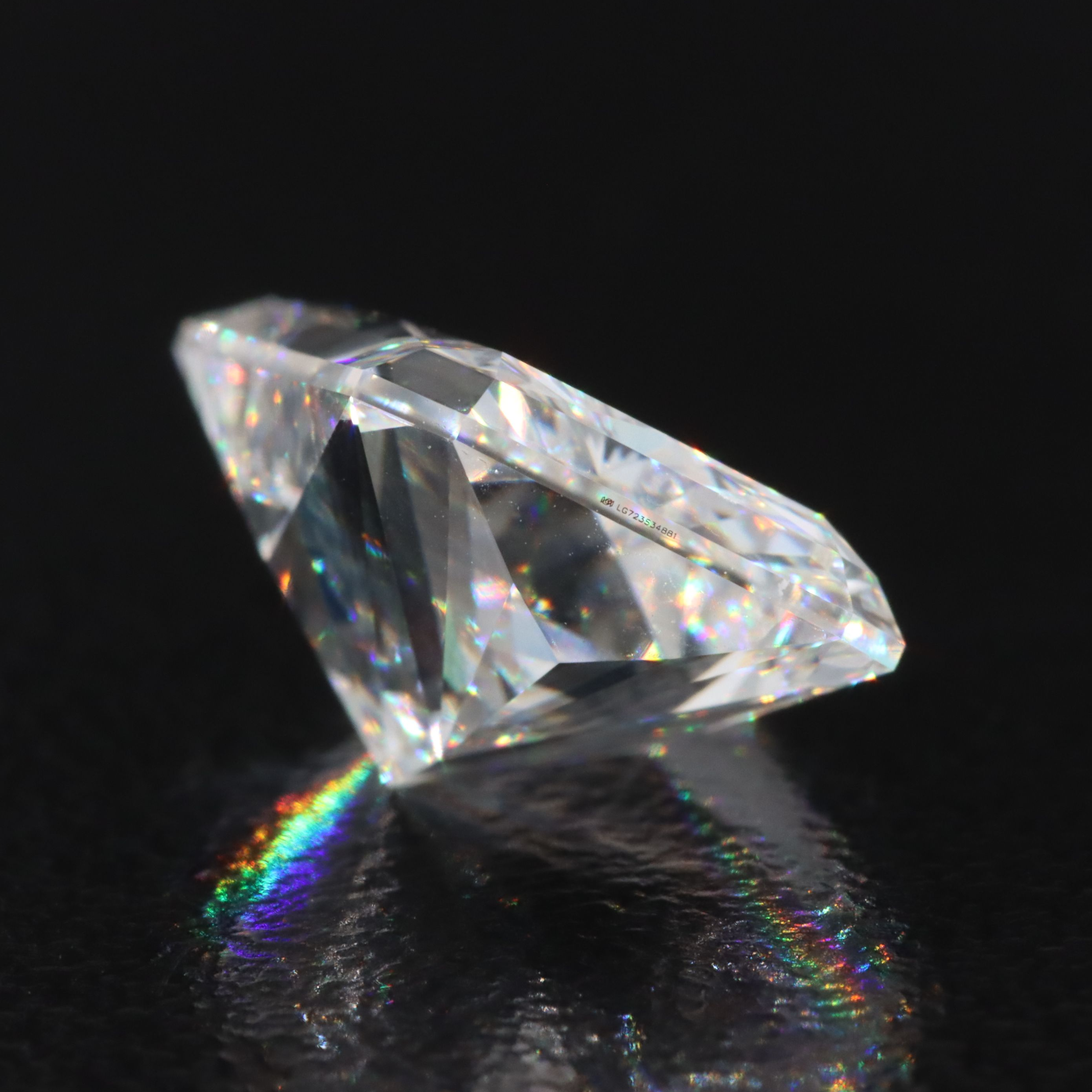 Loose 5.54 CT Lab Grown Diamond with IGI Report