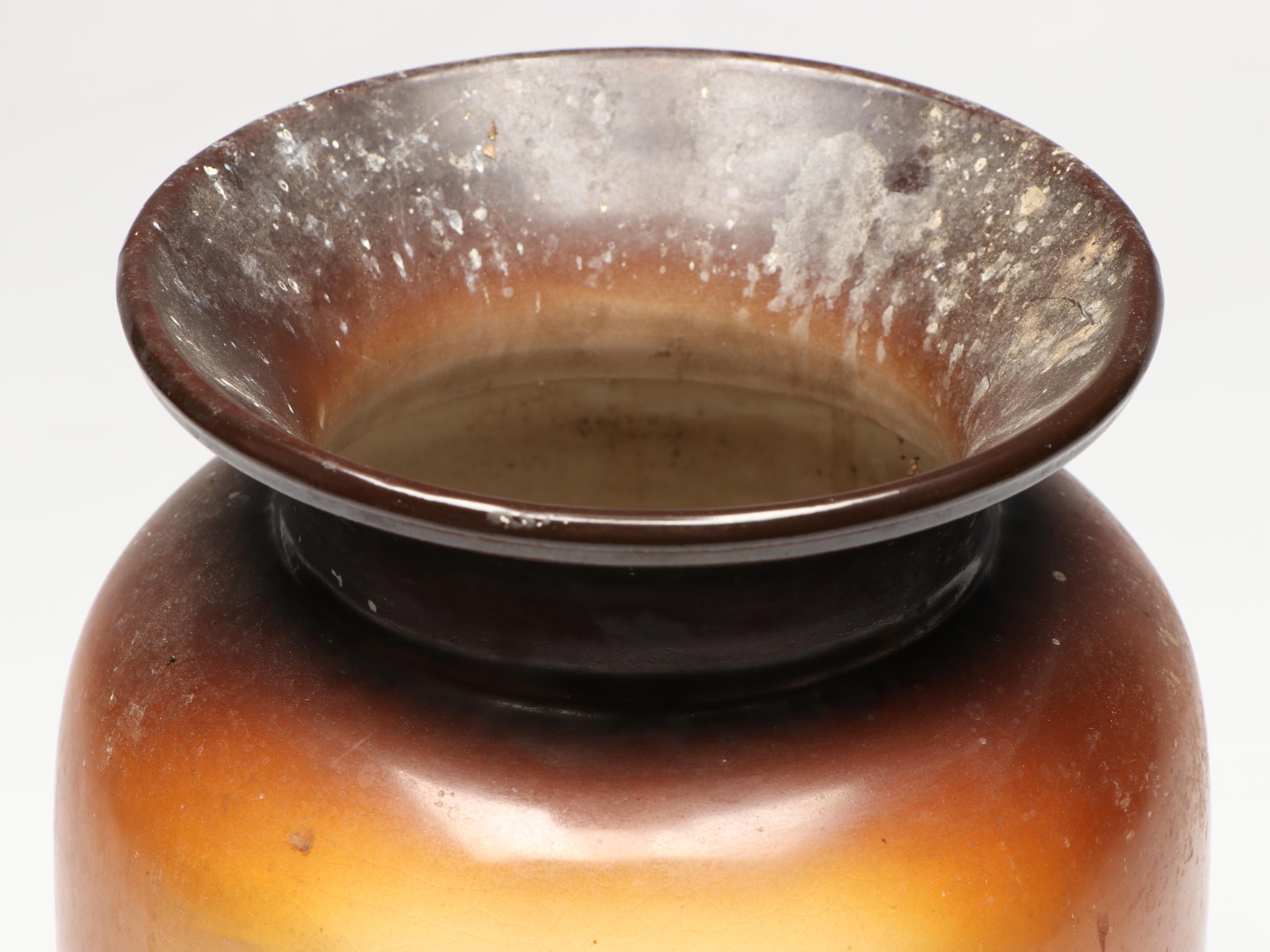 Warwick China Ioga Transfer-Decorated Portrait Vase, Antique