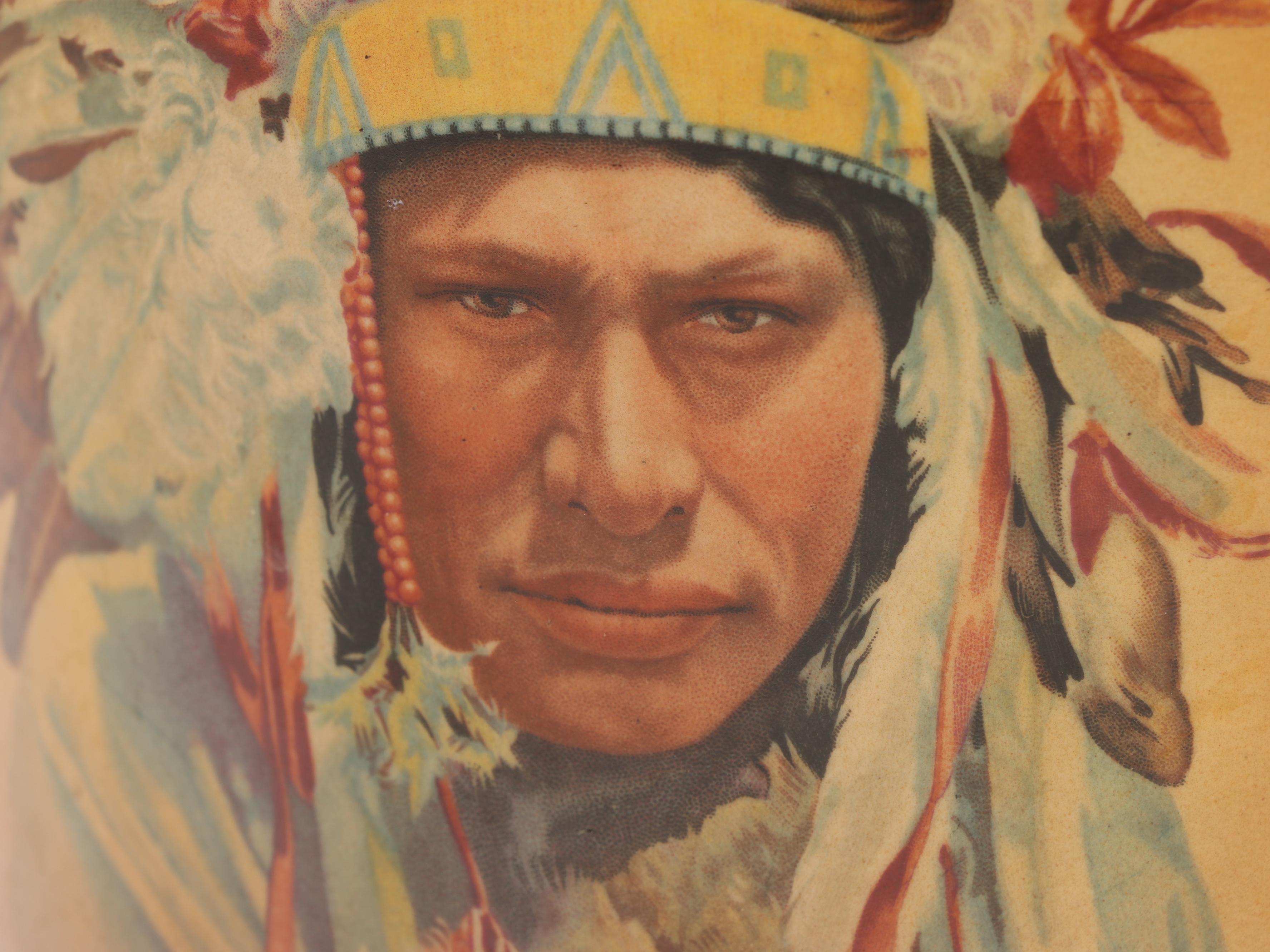 Warwick China Ioga Transfer-Decorated Portrait Vase, Antique