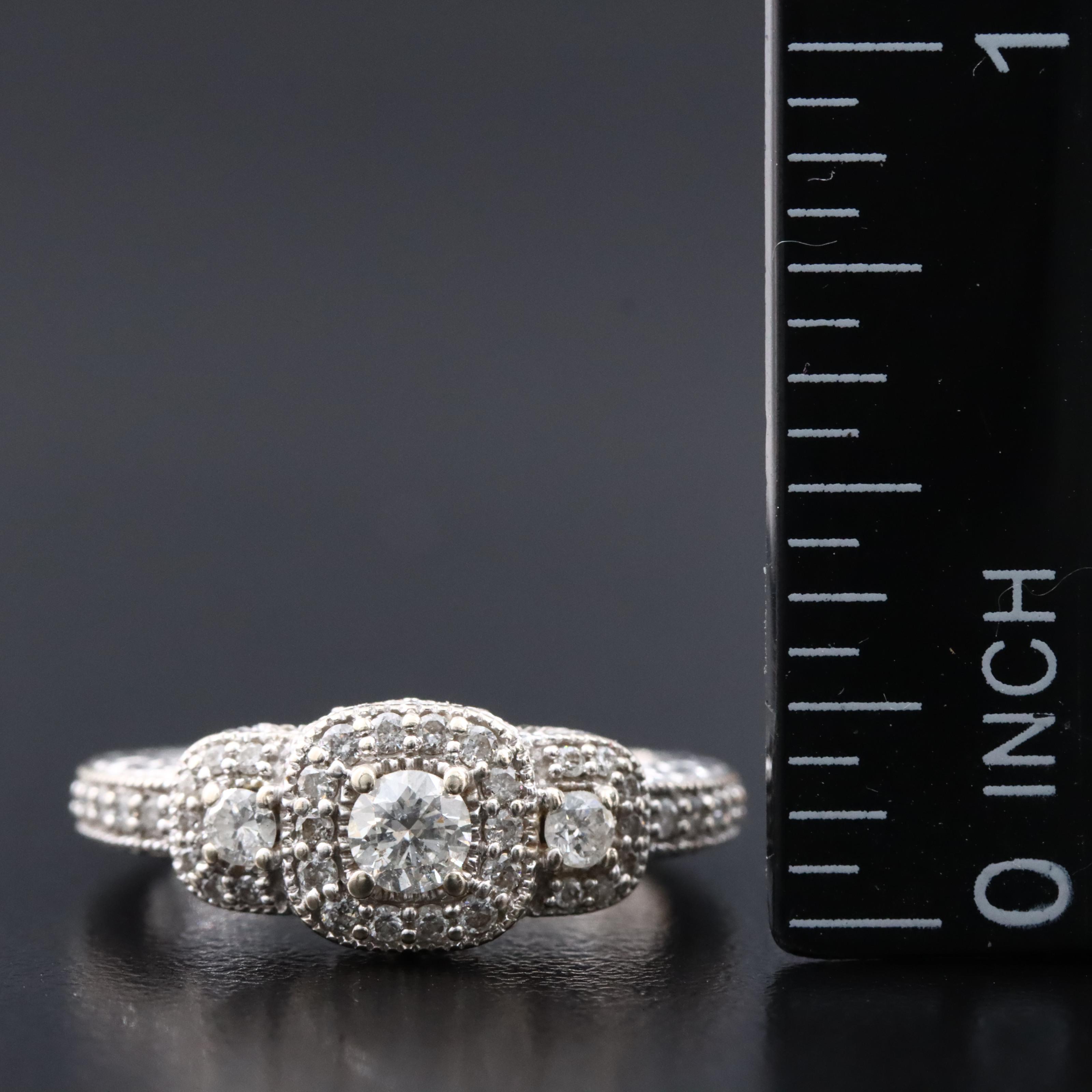 14K 0.45 CTW Diamond Ring